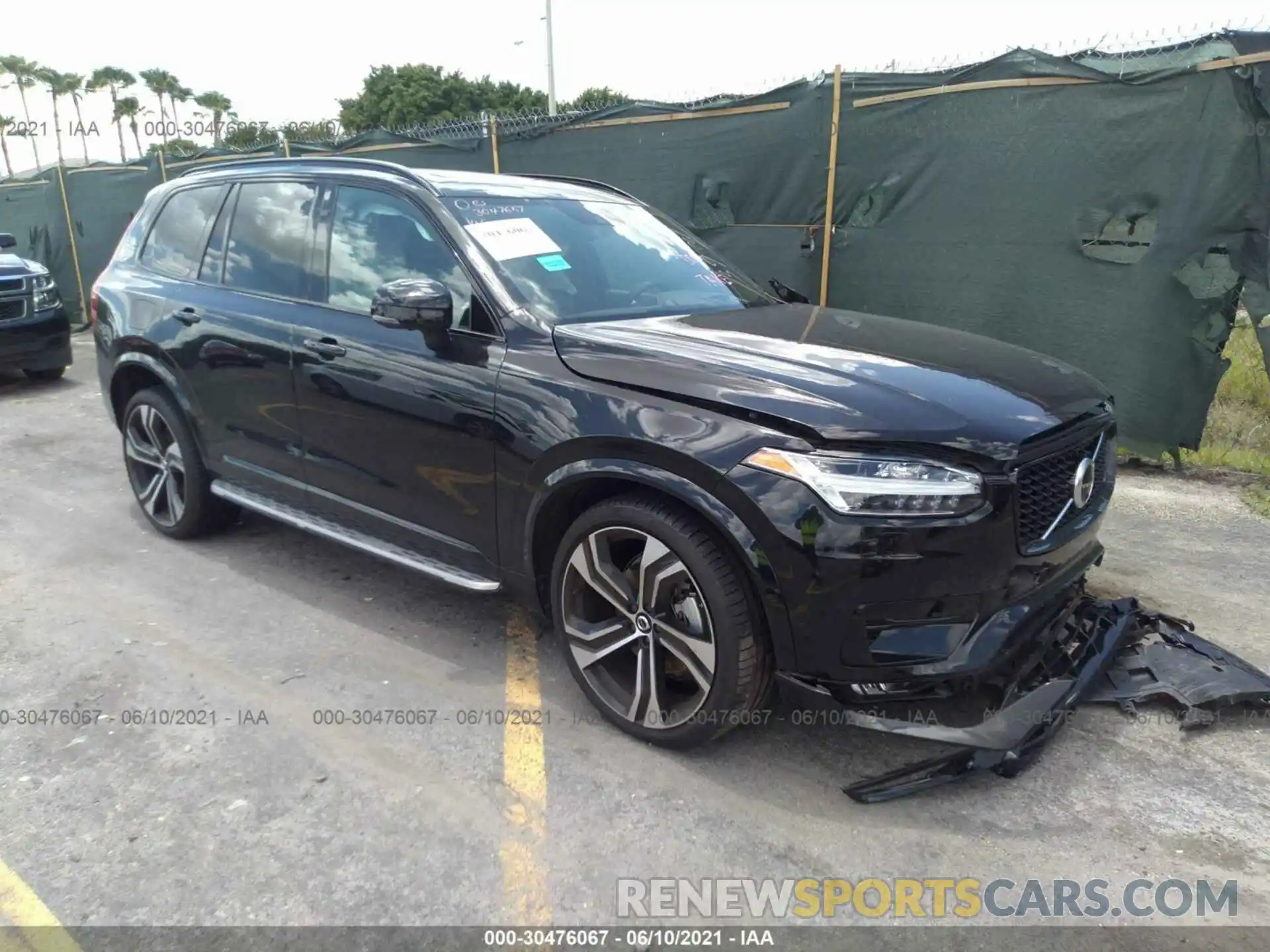 1 Photograph of a damaged car YV4A22PM7M1673934 VOLVO XC90 2021