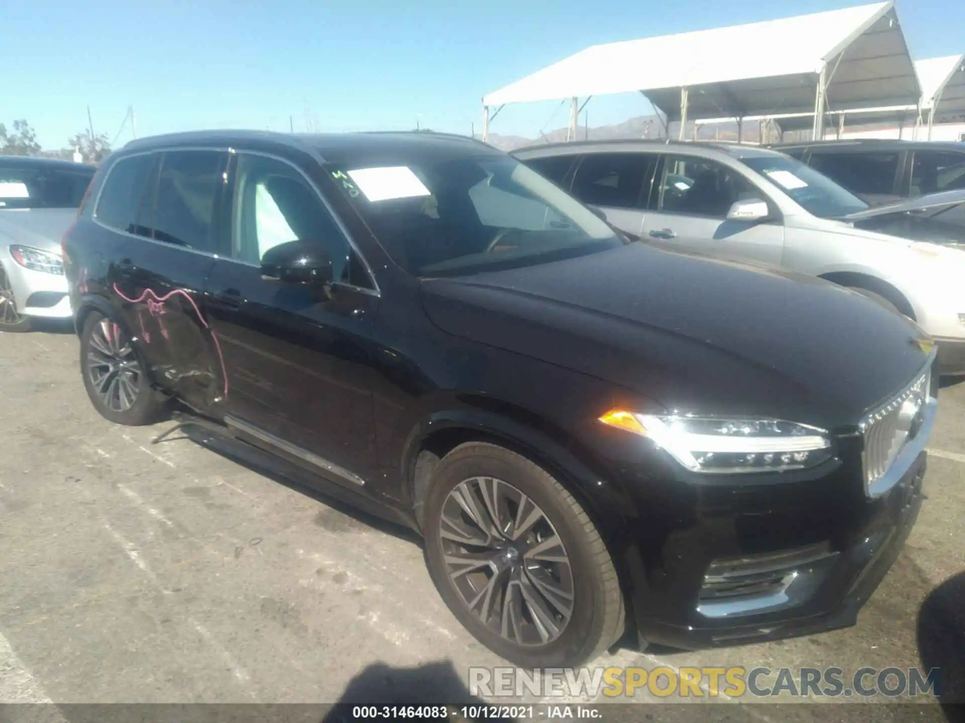 1 Photograph of a damaged car YV4BR00K5M1729673 VOLVO XC90 2021