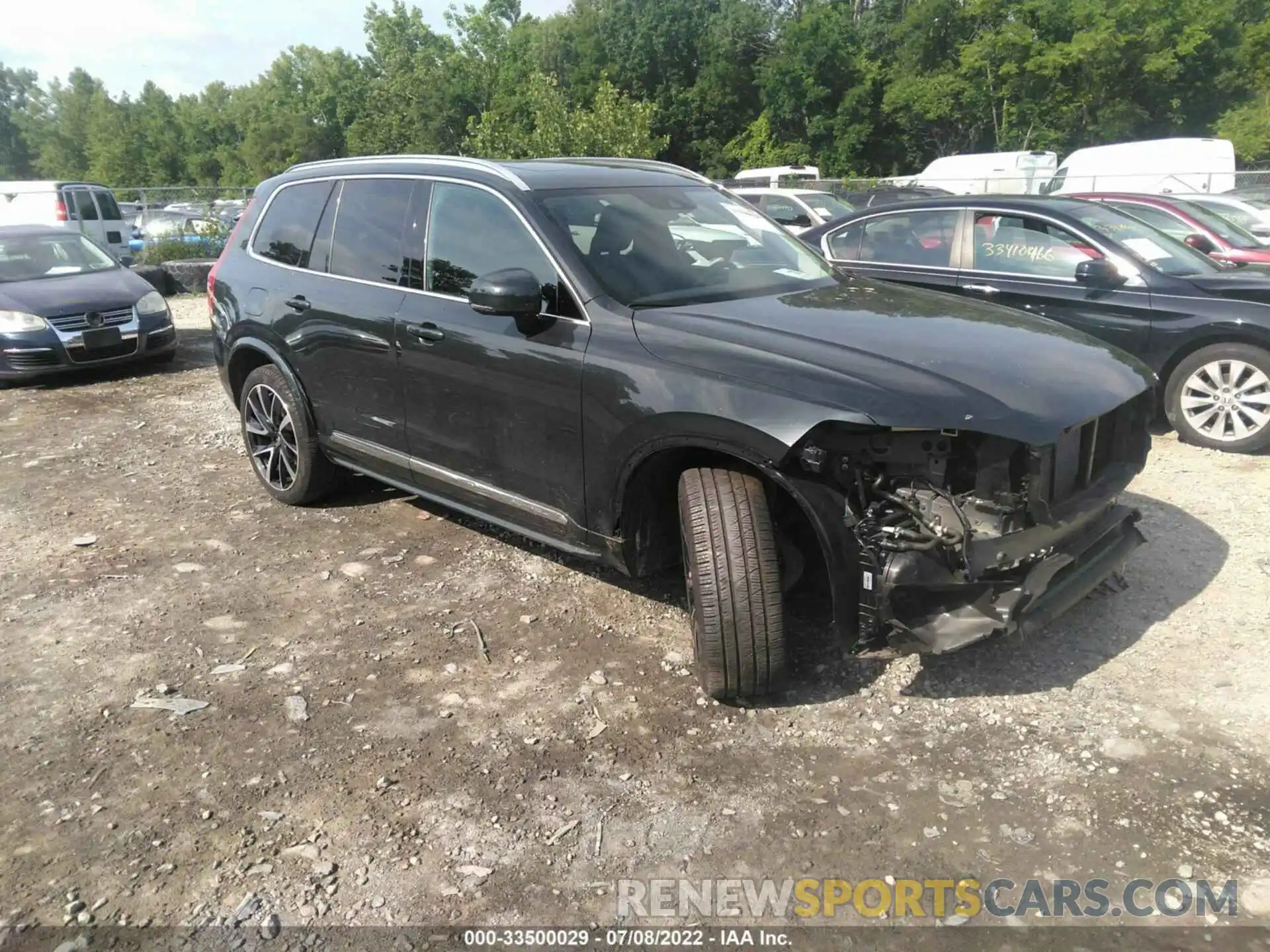 1 Фотография поврежденного автомобиля YV4BR0CK2M1676975 VOLVO XC90 2021