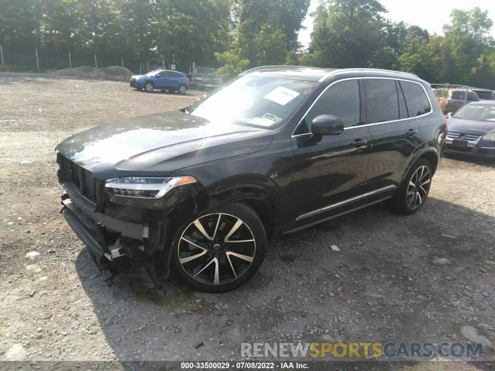 2 Photograph of a damaged car YV4BR0CK2M1676975 VOLVO XC90 2021