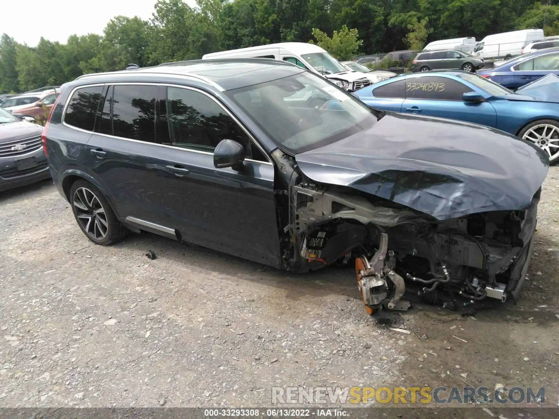 1 Photograph of a damaged car YV4BR0CK3M1742305 VOLVO XC90 2021