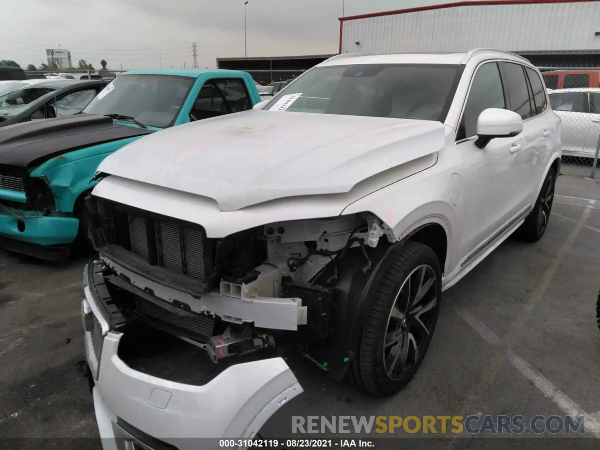 2 Photograph of a damaged car YV4BR0CK3M1753241 VOLVO XC90 2021