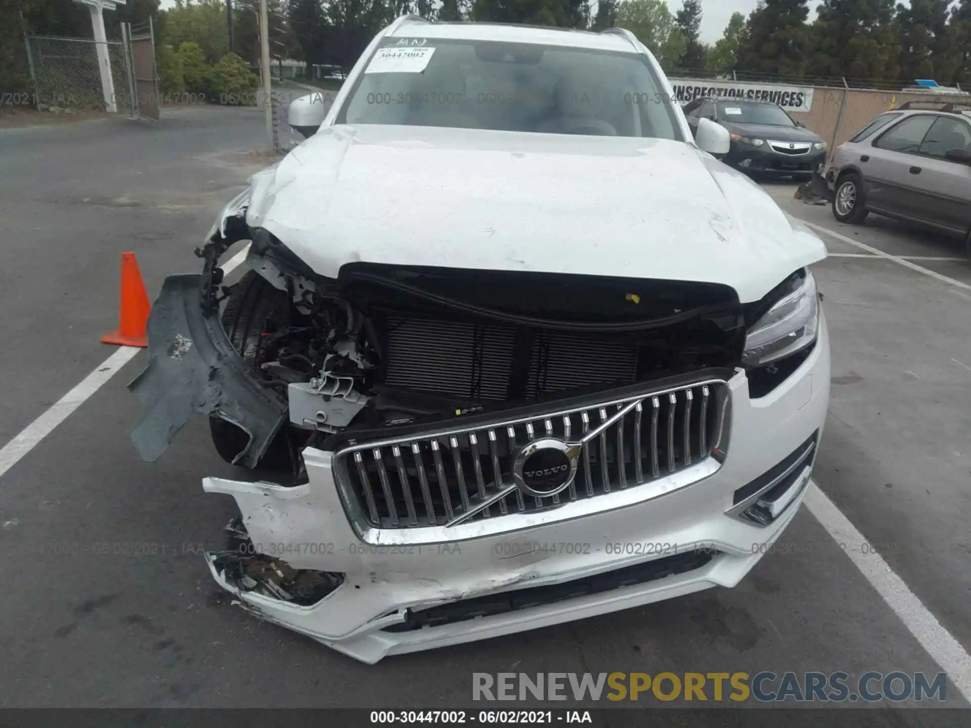 6 Photograph of a damaged car YV4BR0CK4M1712634 VOLVO XC90 2021