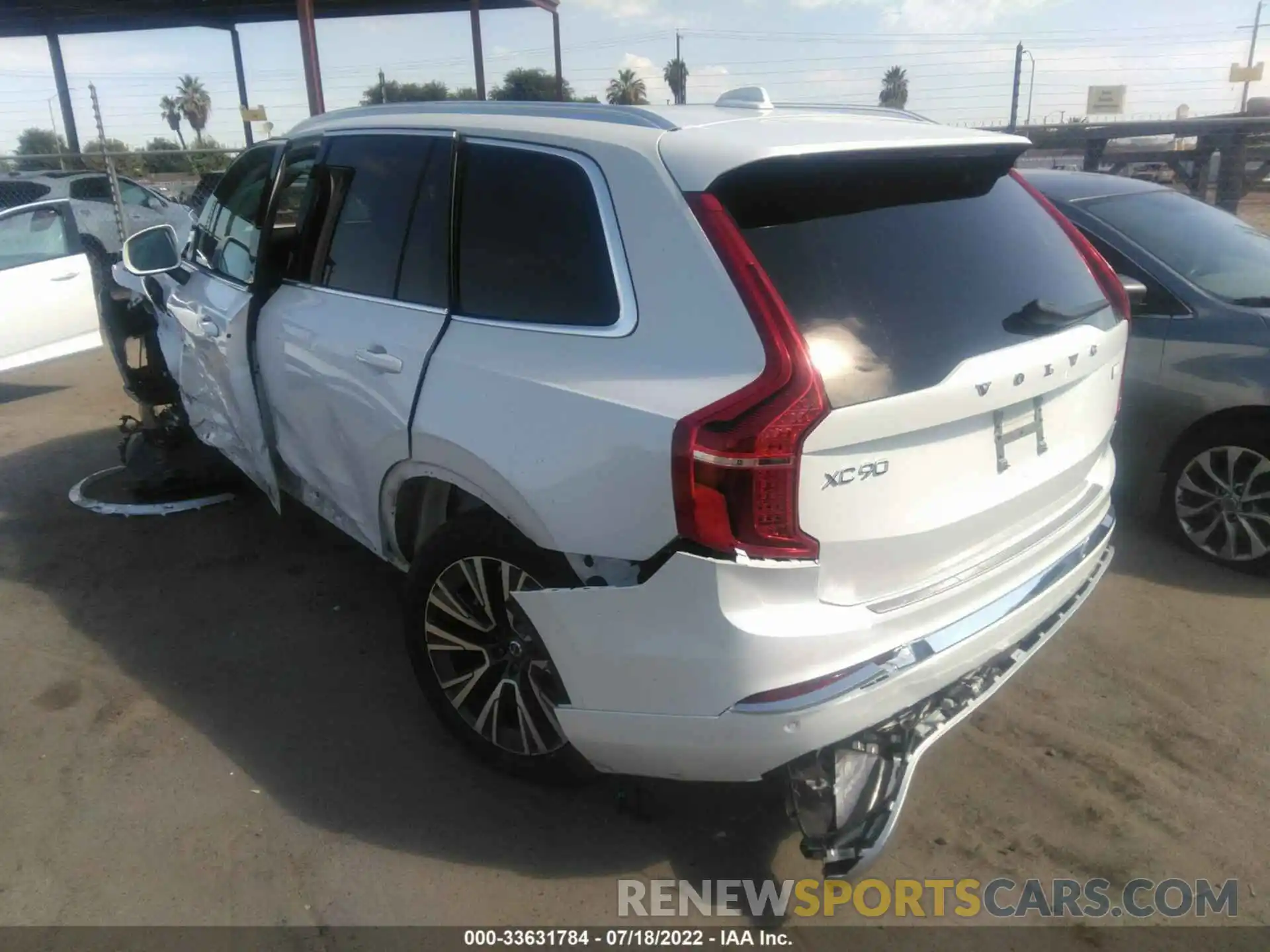 3 Photograph of a damaged car YV4BR0CK6M1764007 VOLVO XC90 2021