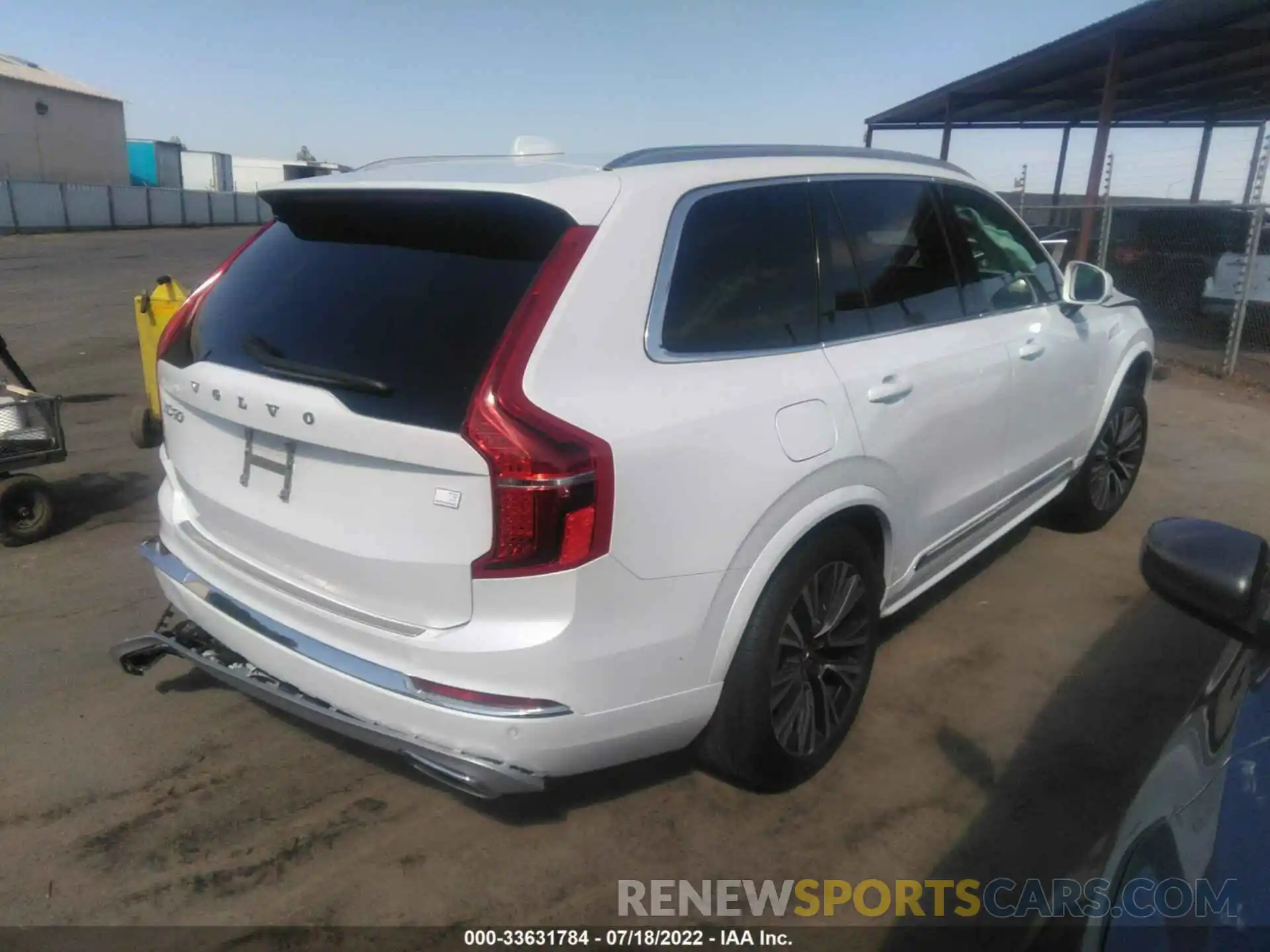 4 Photograph of a damaged car YV4BR0CK6M1764007 VOLVO XC90 2021