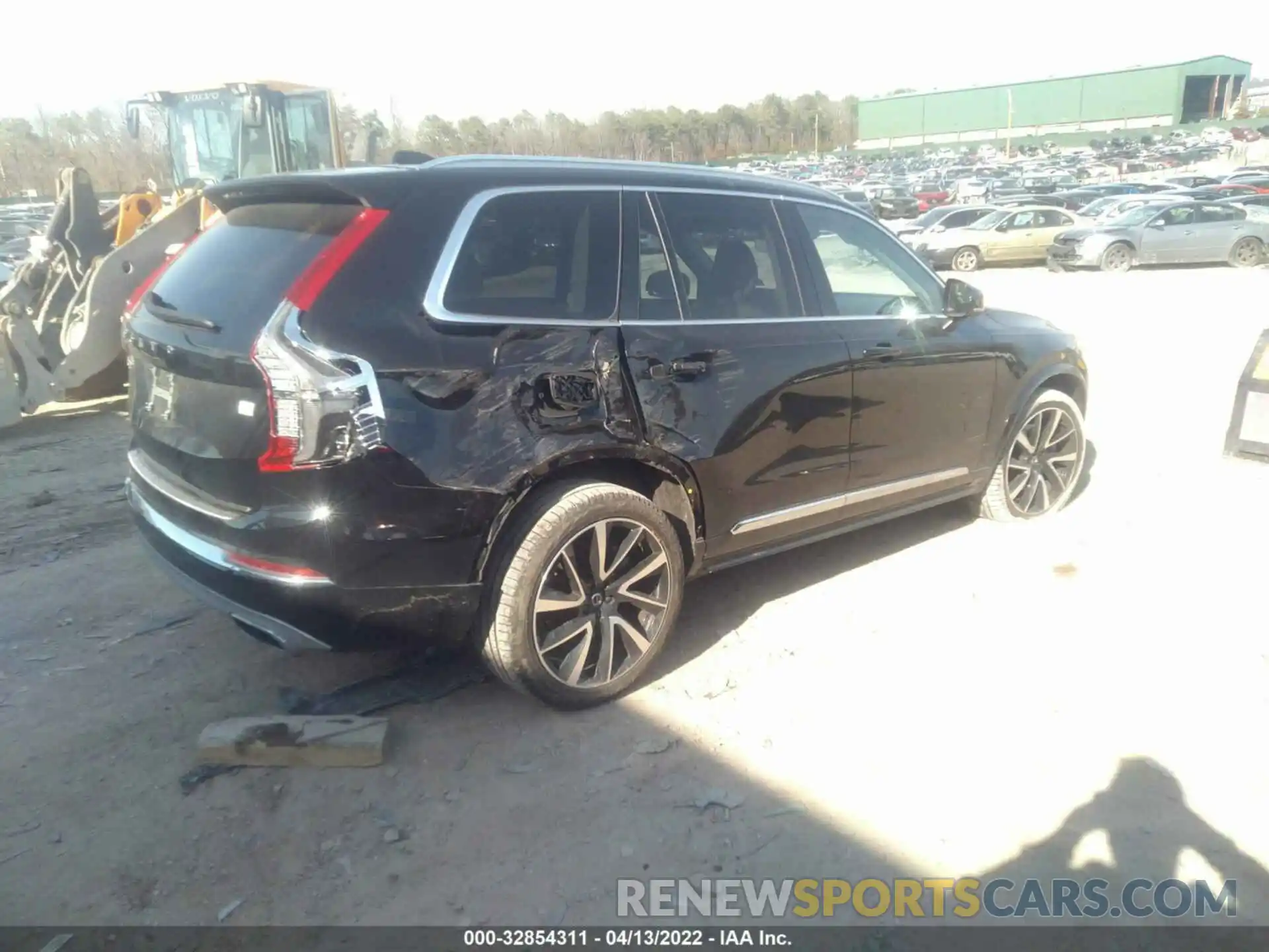 4 Фотография поврежденного автомобиля YV4BR0CKXM1687559 VOLVO XC90 2021