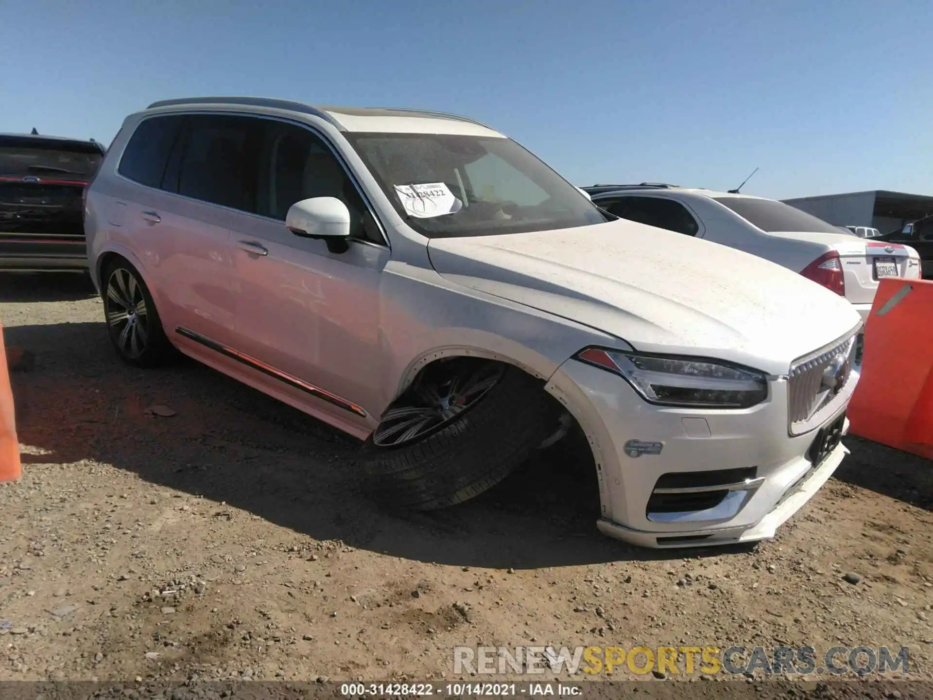 1 Photograph of a damaged car YV4BR0CL4M1714862 VOLVO XC90 2021