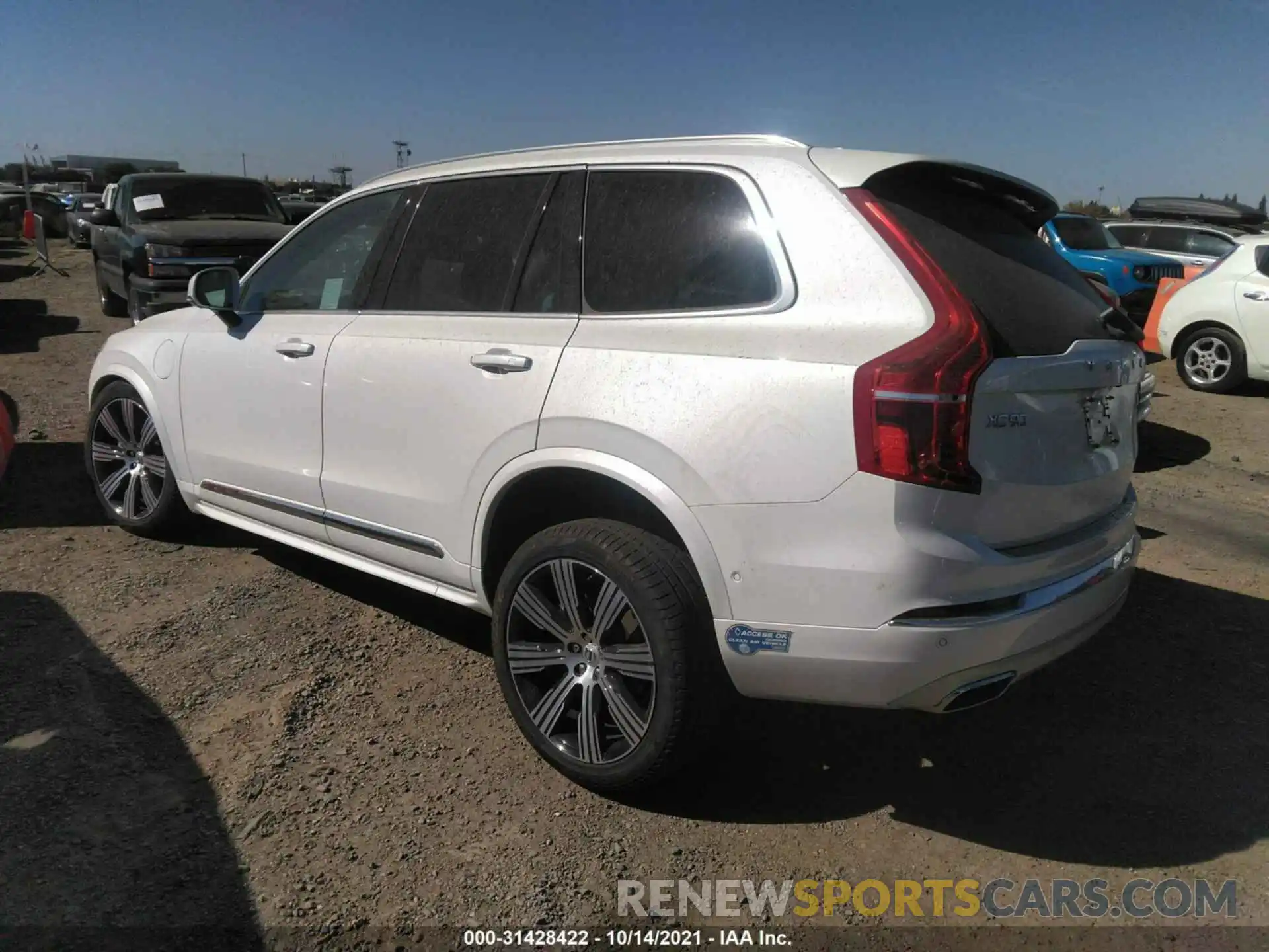 3 Photograph of a damaged car YV4BR0CL4M1714862 VOLVO XC90 2021