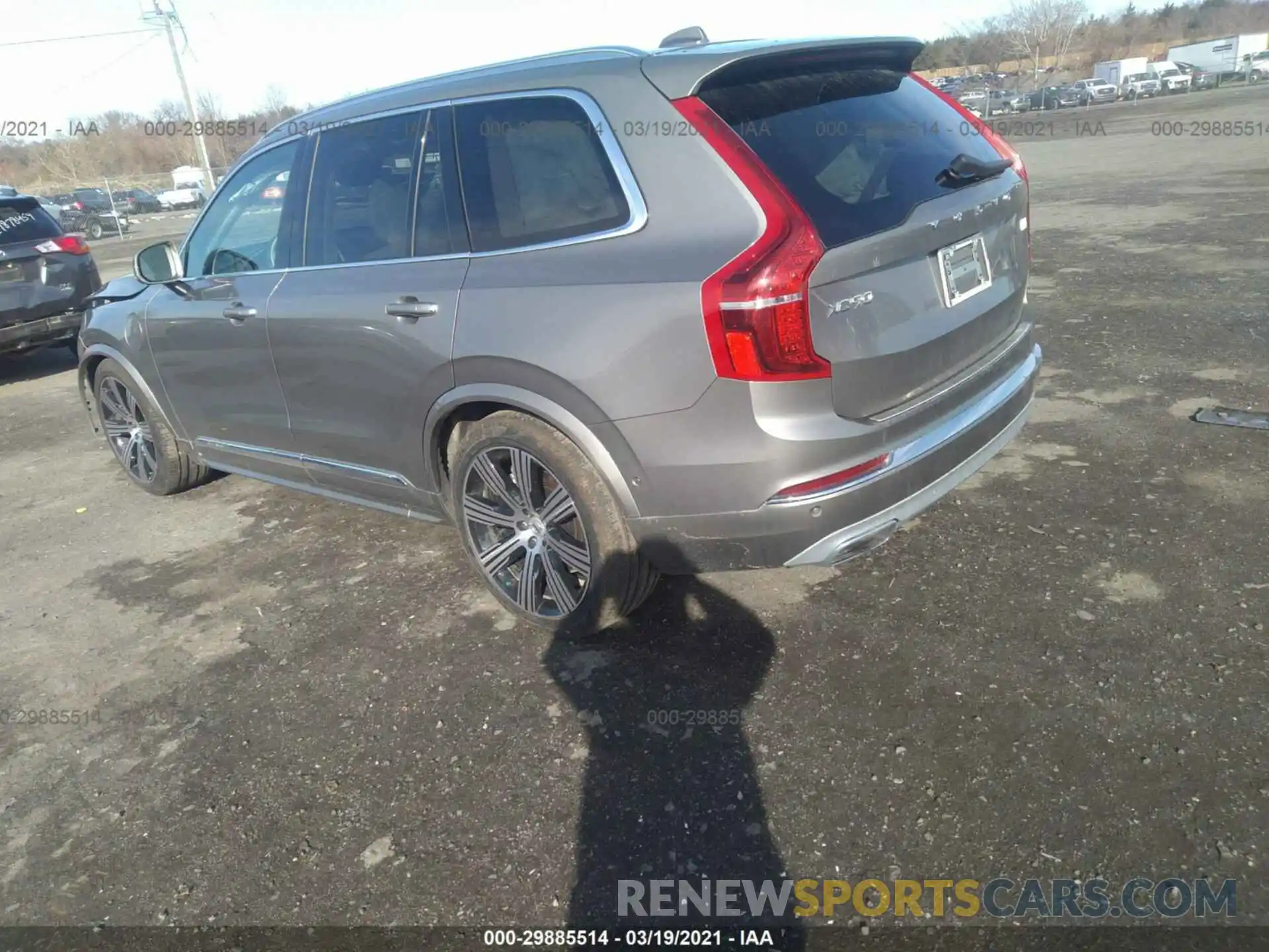 3 Photograph of a damaged car YV4BR0CL6M1699636 VOLVO XC90 2021
