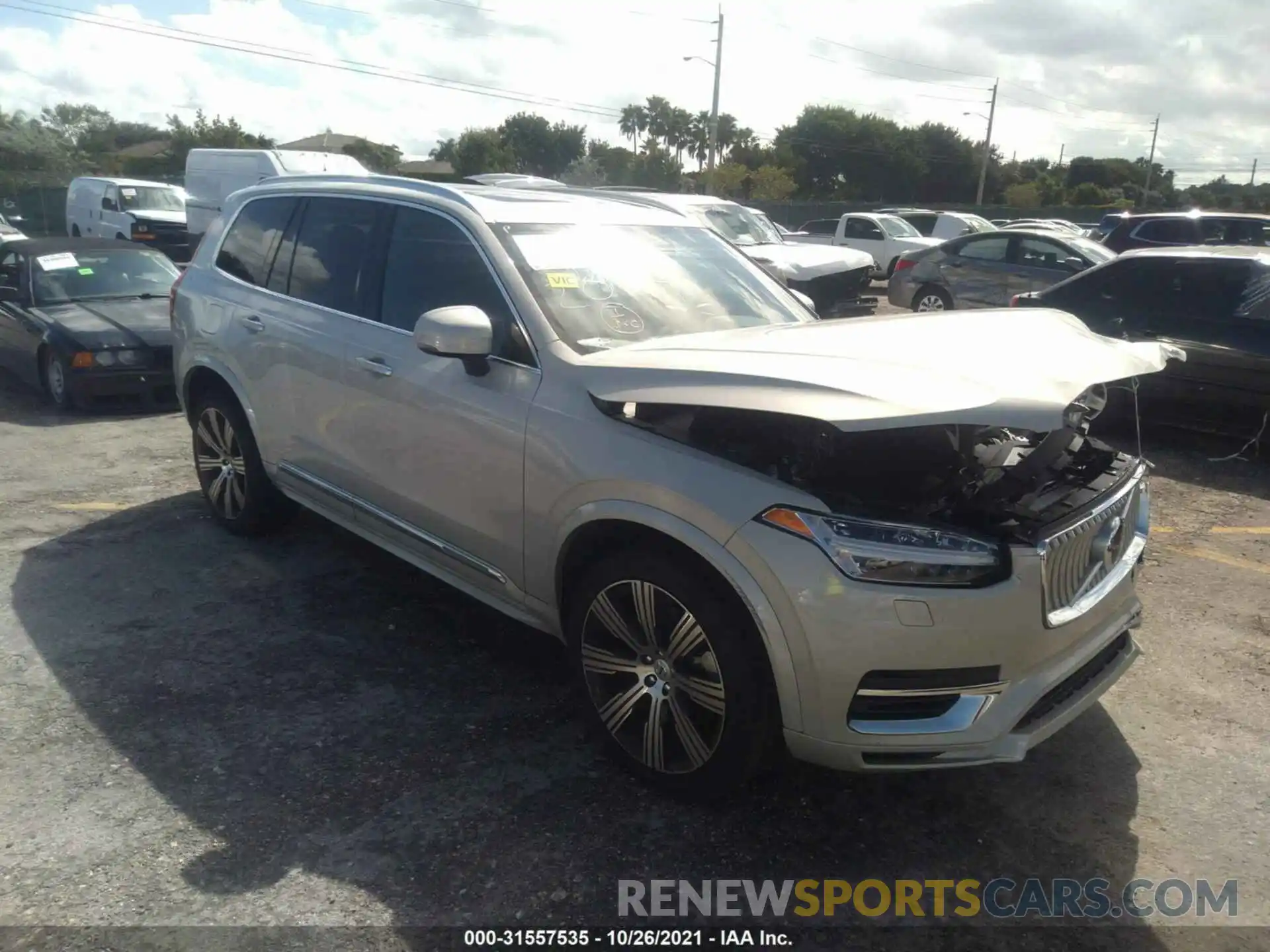 1 Photograph of a damaged car YV4BR0CL6M1702079 VOLVO XC90 2021