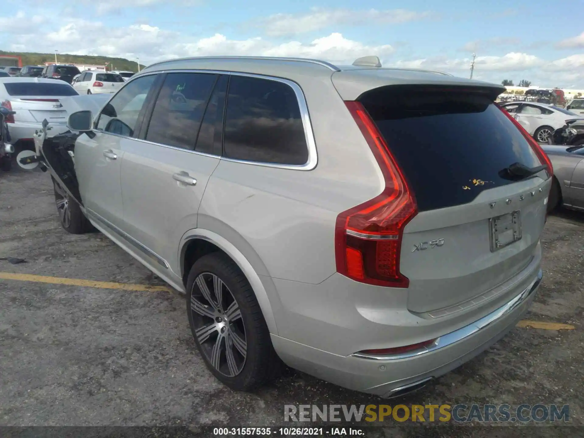 3 Photograph of a damaged car YV4BR0CL6M1702079 VOLVO XC90 2021