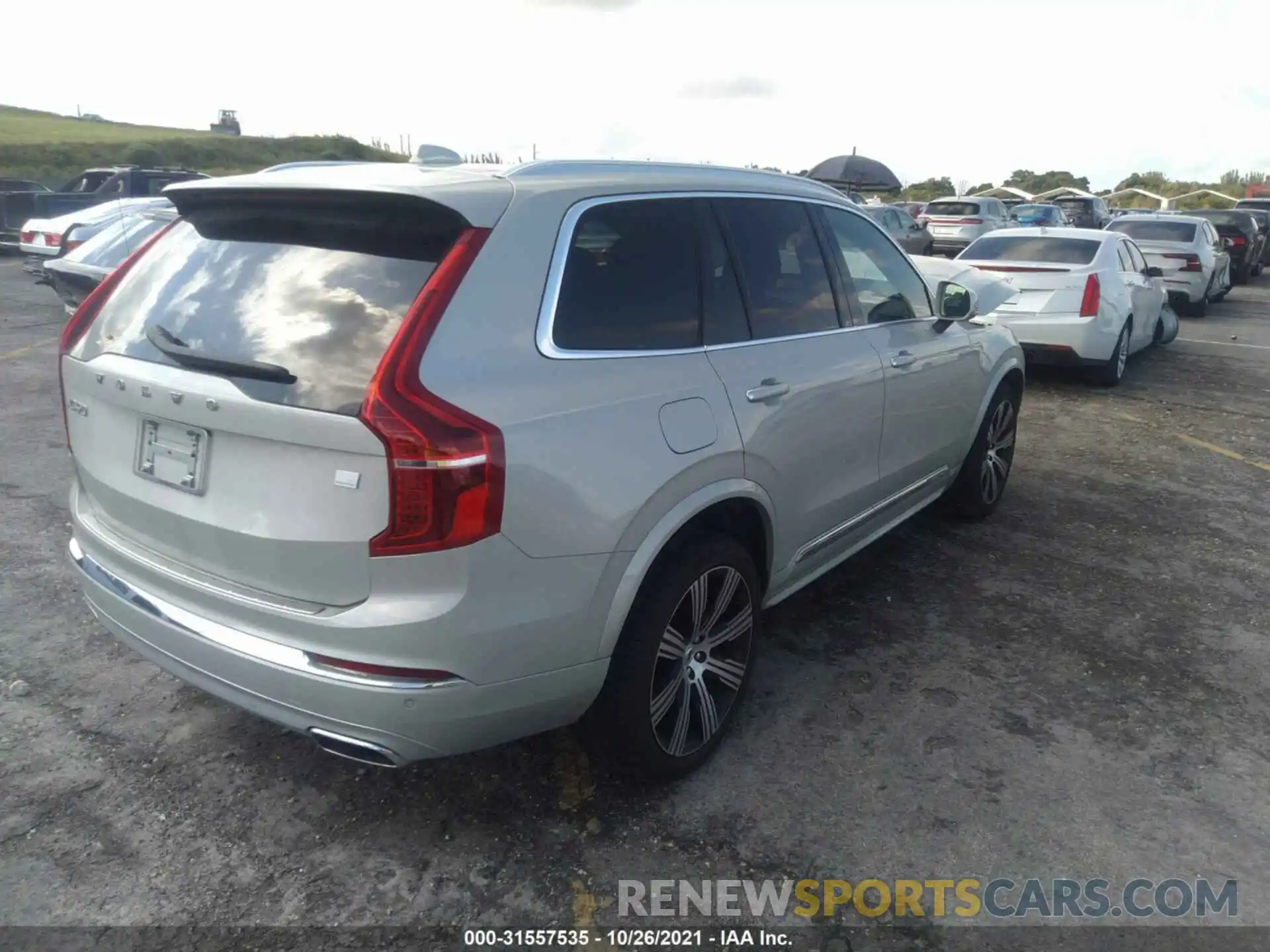 4 Фотография поврежденного автомобиля YV4BR0CL6M1702079 VOLVO XC90 2021