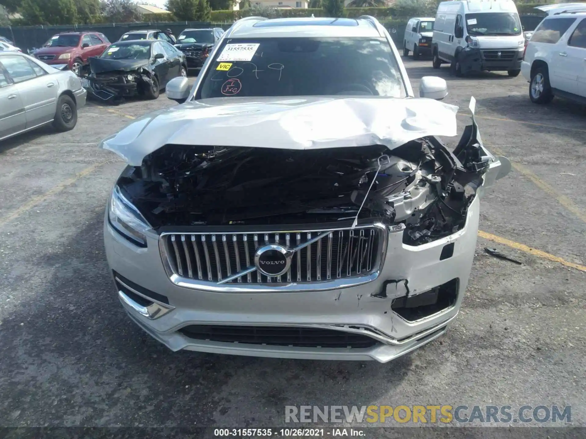 6 Photograph of a damaged car YV4BR0CL6M1702079 VOLVO XC90 2021