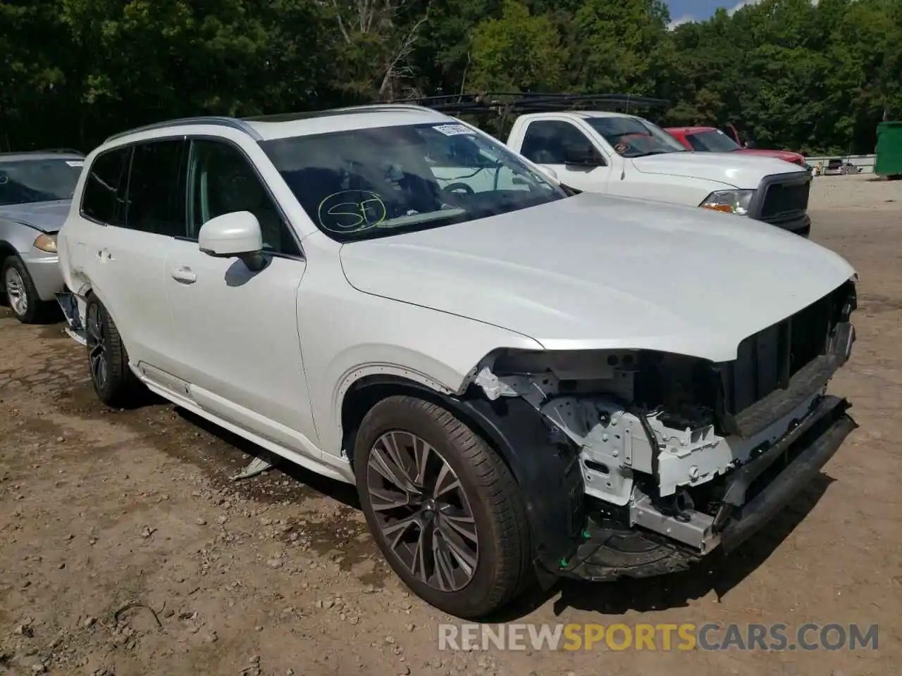 1 Photograph of a damaged car YV4102CK0N1830876 VOLVO XC90 2022