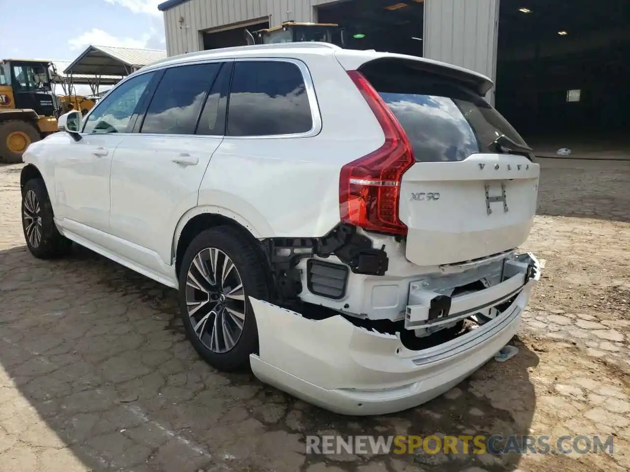 3 Photograph of a damaged car YV4102CK0N1830876 VOLVO XC90 2022