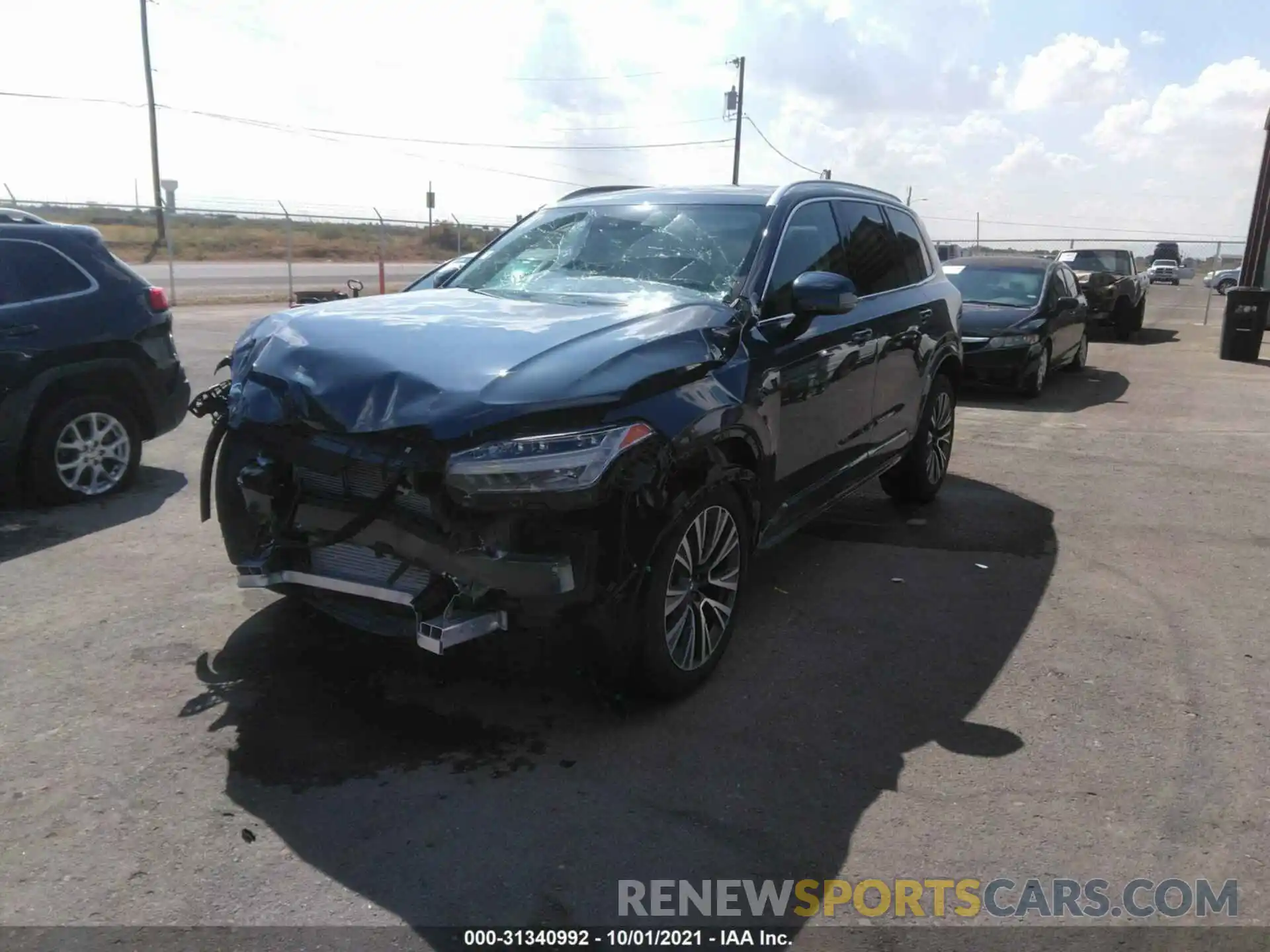 2 Photograph of a damaged car YV4102CKXN1778351 VOLVO XC90 2022