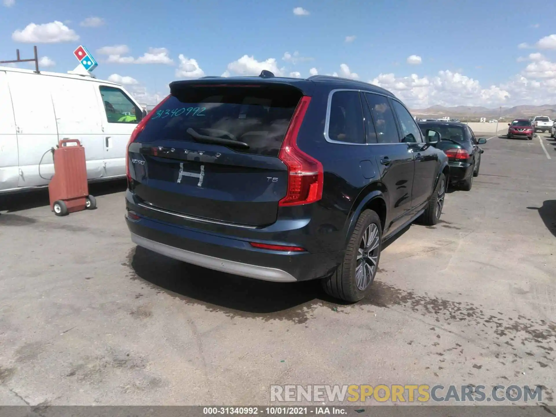 4 Photograph of a damaged car YV4102CKXN1778351 VOLVO XC90 2022