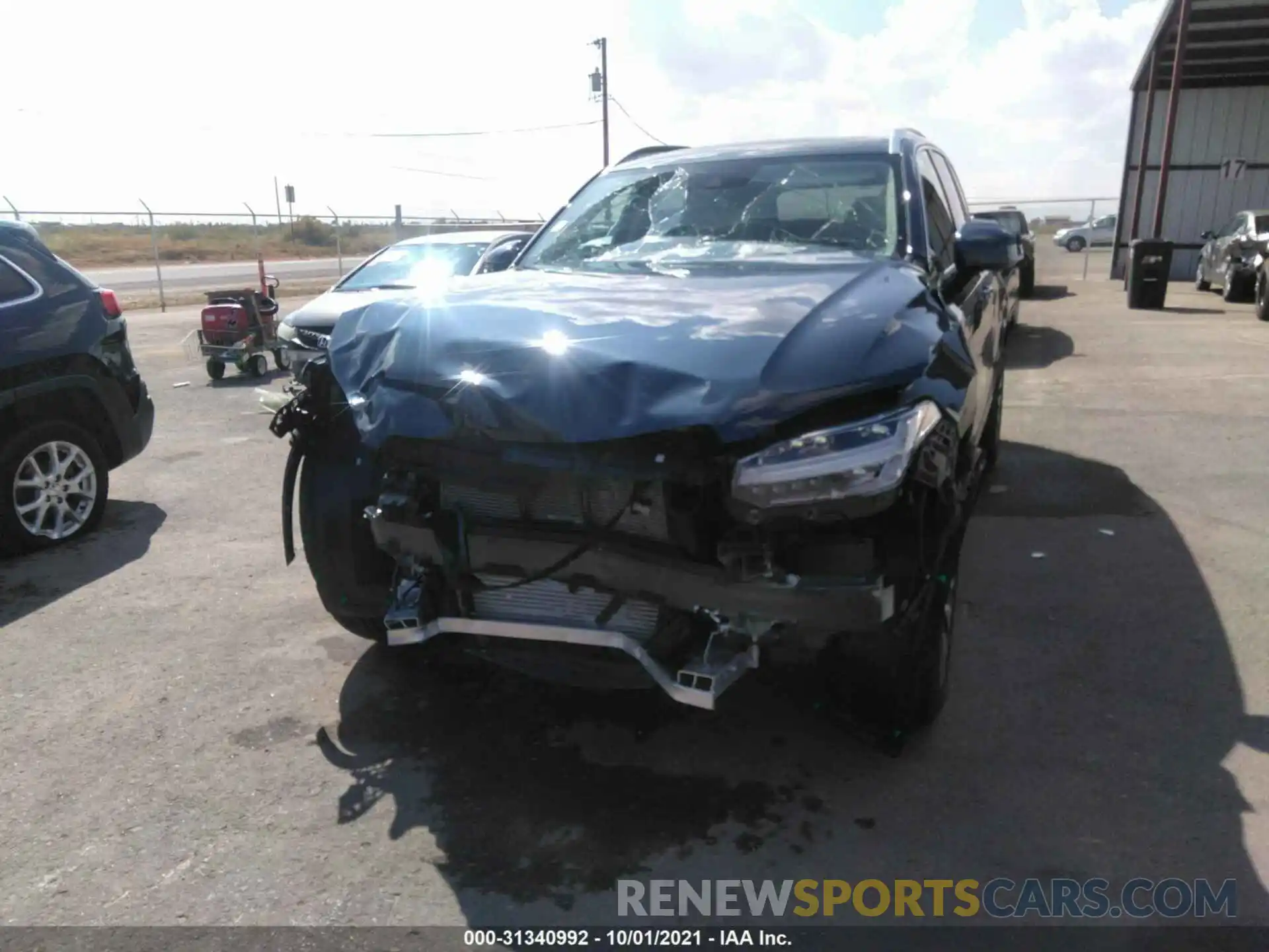 6 Photograph of a damaged car YV4102CKXN1778351 VOLVO XC90 2022