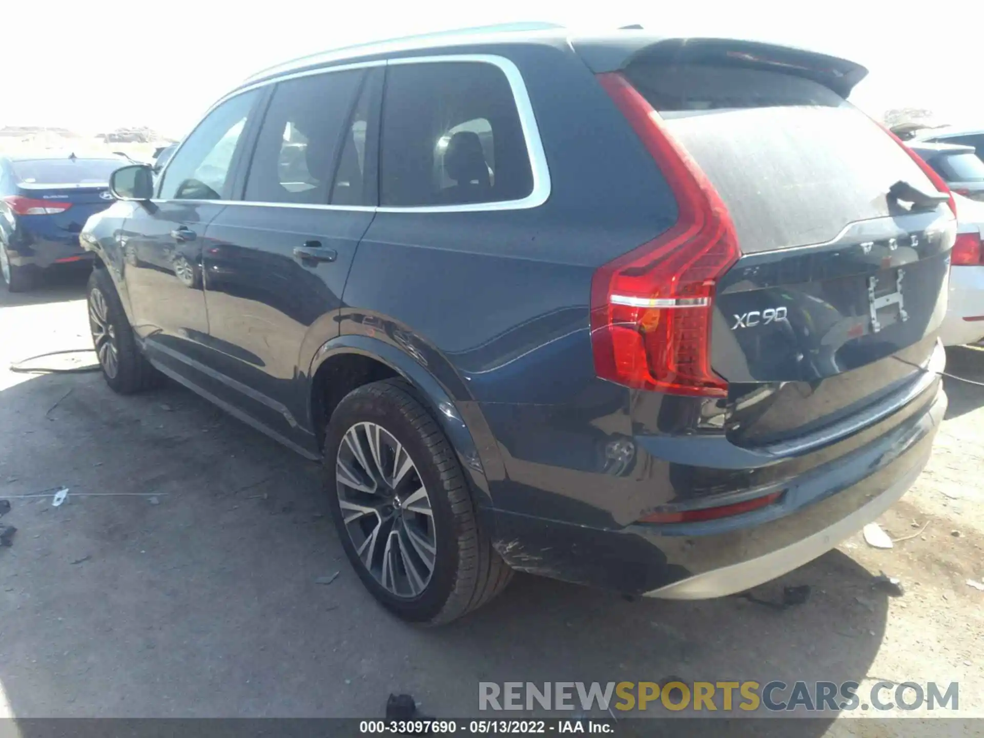 3 Photograph of a damaged car YV4102PKXN1797721 VOLVO XC90 2022