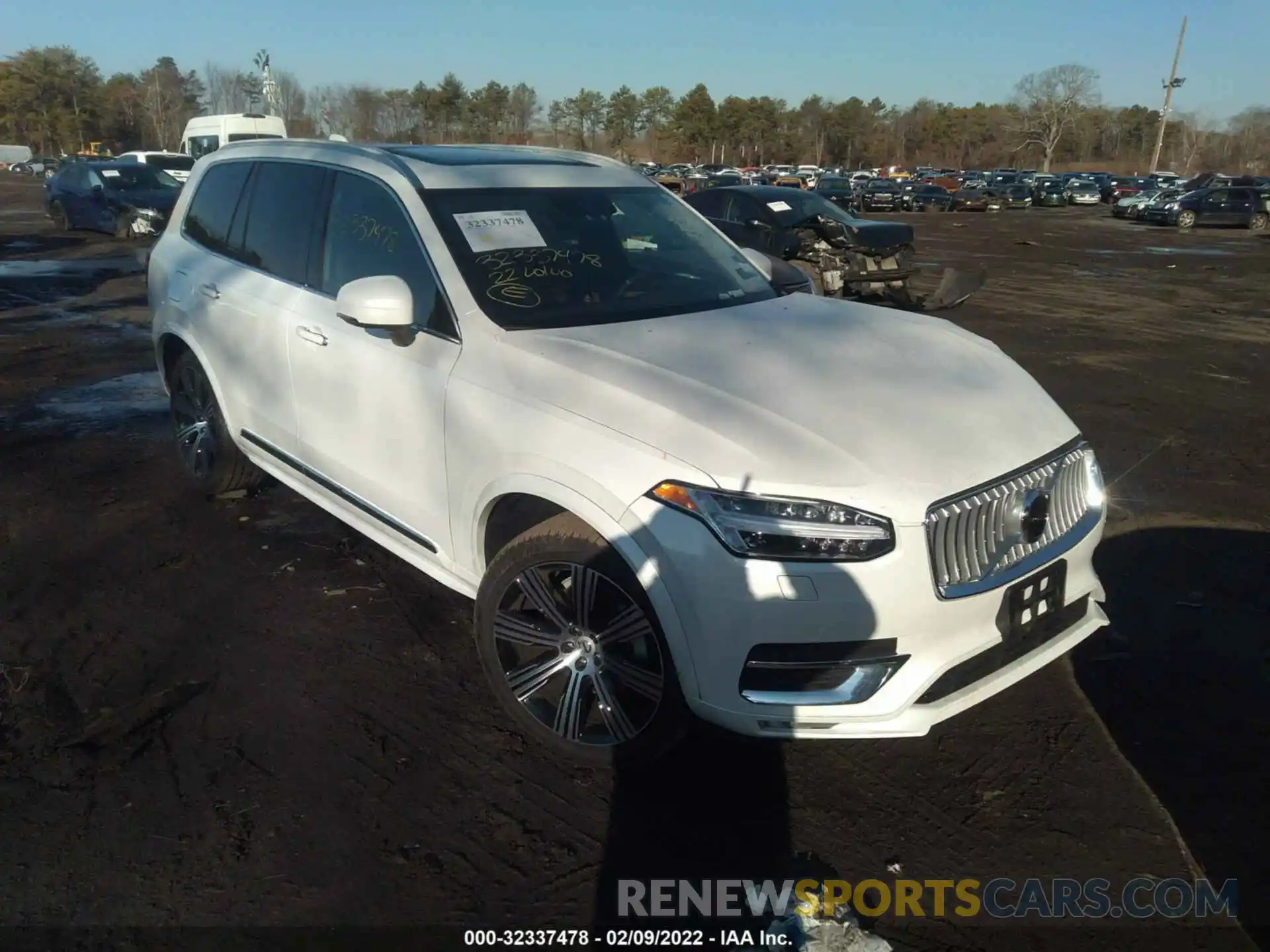 1 Photograph of a damaged car YV4A221L3N1789603 VOLVO XC90 2022