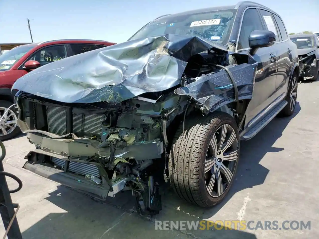 2 Photograph of a damaged car YV4A221L9N1795874 VOLVO XC90 2022