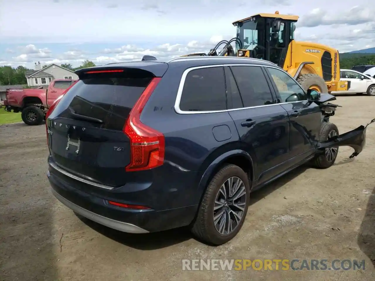 4 Фотография поврежденного автомобиля YV4A22PK0N1785989 VOLVO XC90 2022