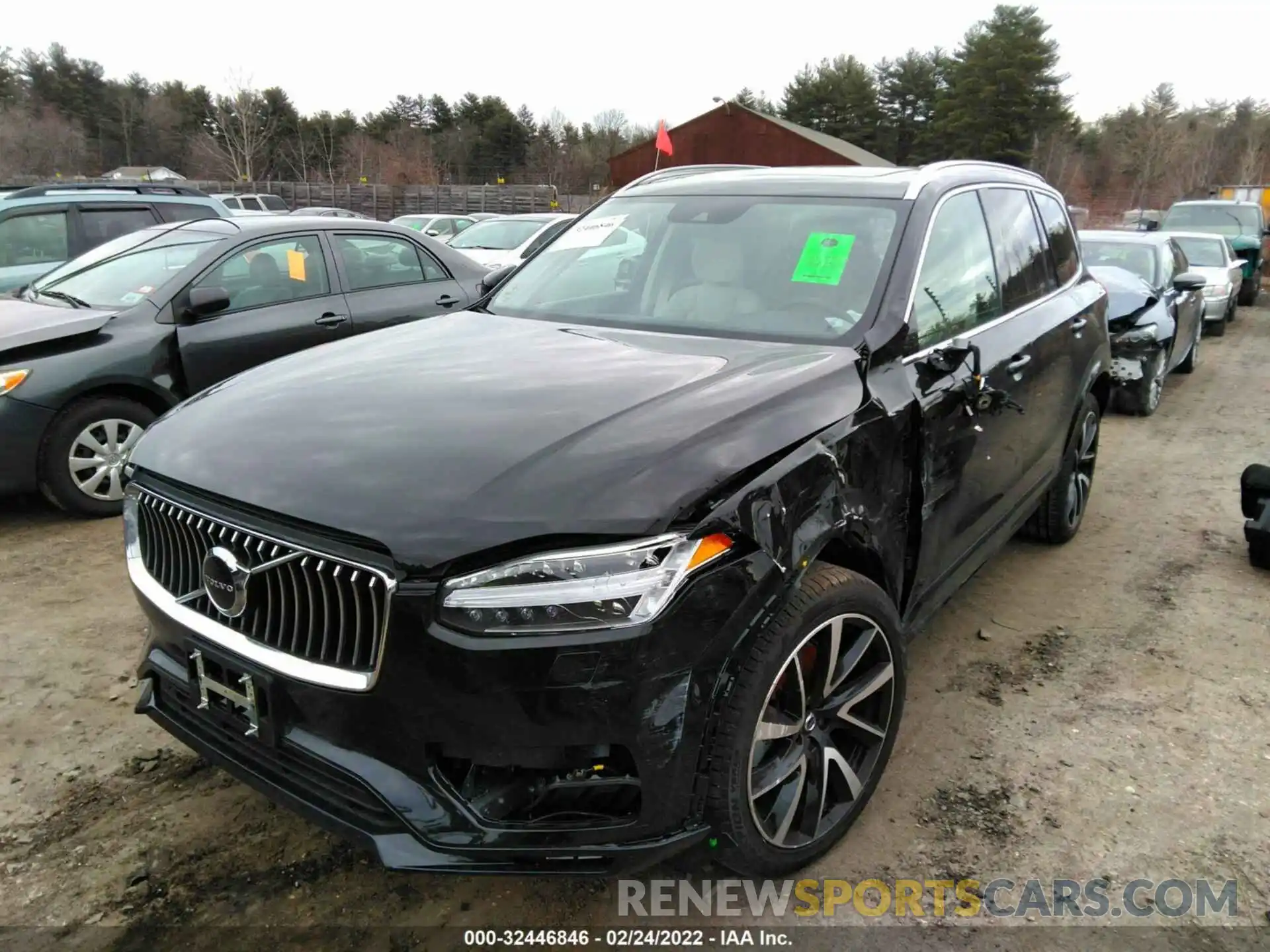 2 Photograph of a damaged car YV4A22PK3N1803319 VOLVO XC90 2022