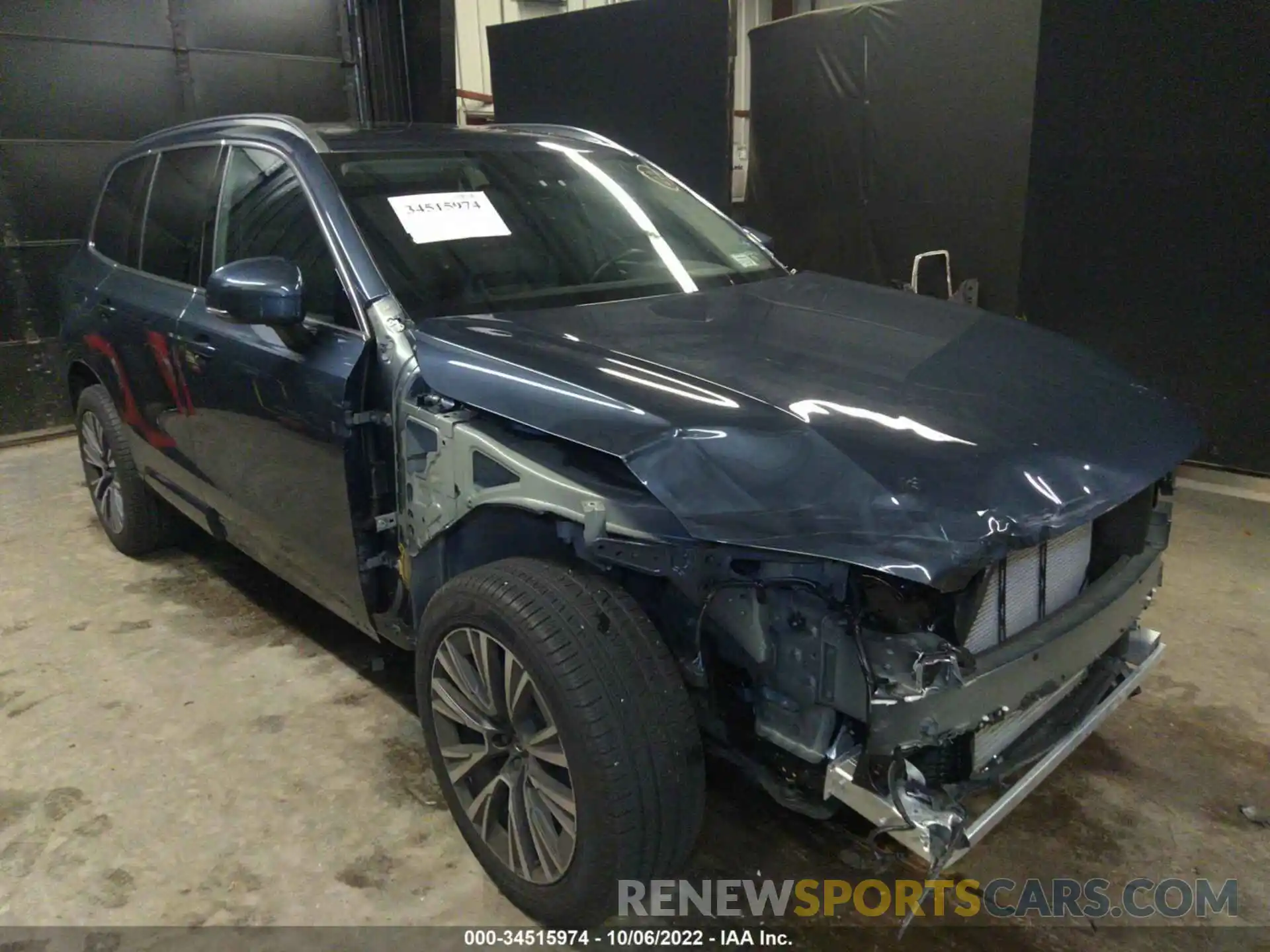 1 Photograph of a damaged car YV4A22PK6N1807509 VOLVO XC90 2022