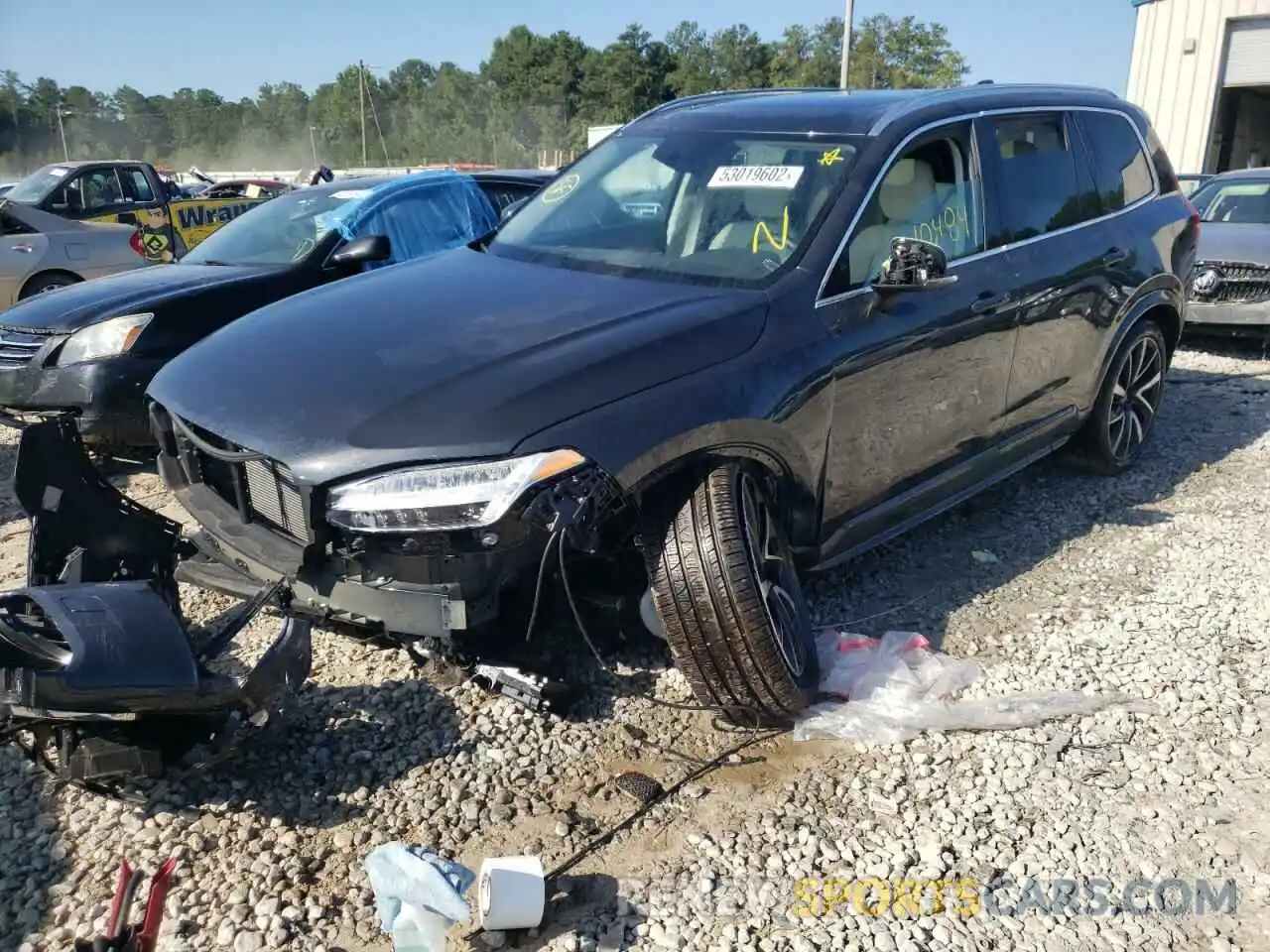 2 Photograph of a damaged car YV4A22PK7N1789912 VOLVO XC90 2022