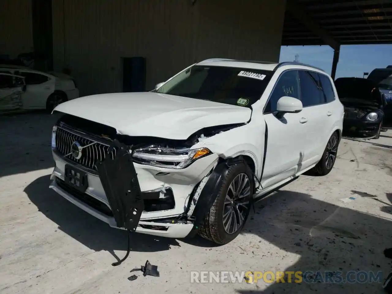 2 Photograph of a damaged car YV4A22PK8N1811660 VOLVO XC90 2022