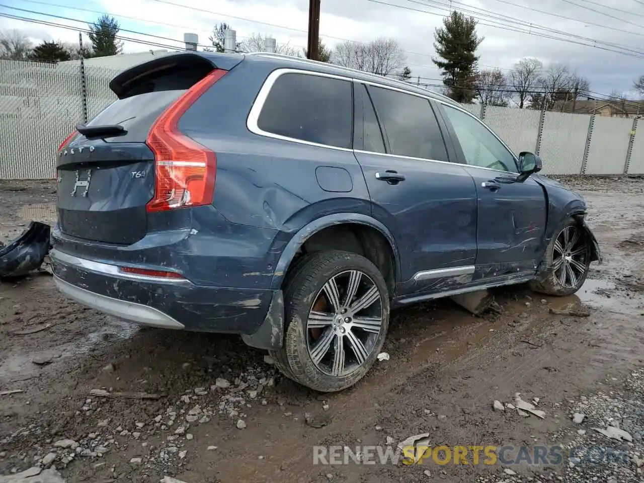 3 Photograph of a damaged car YV4A22PL6N1865998 VOLVO XC90 2022