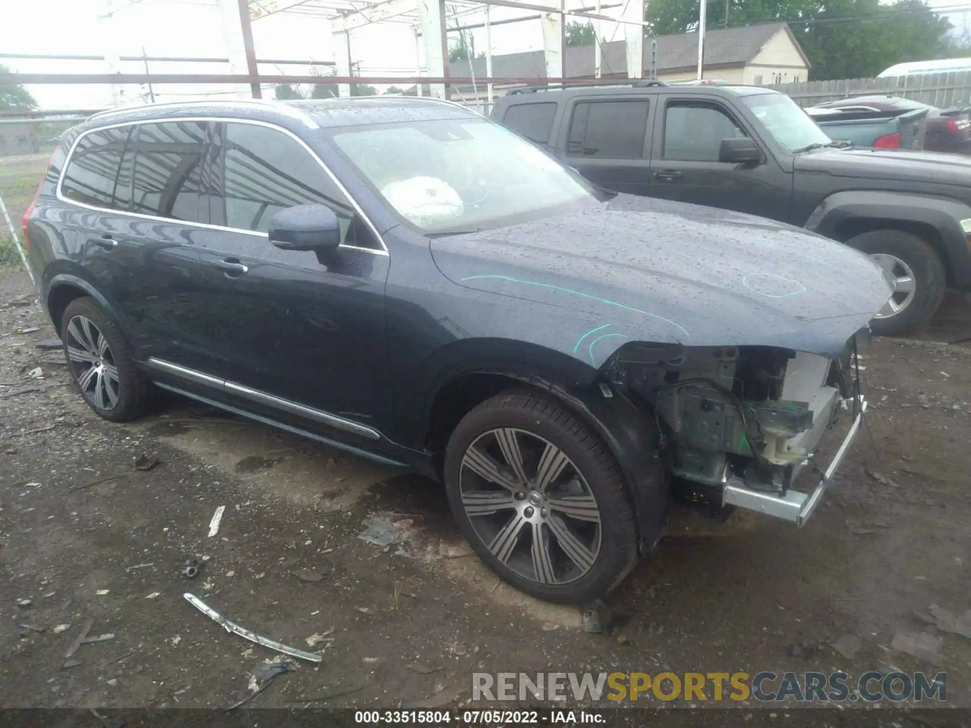 1 Photograph of a damaged car YV4A22PL8N1823168 VOLVO XC90 2022