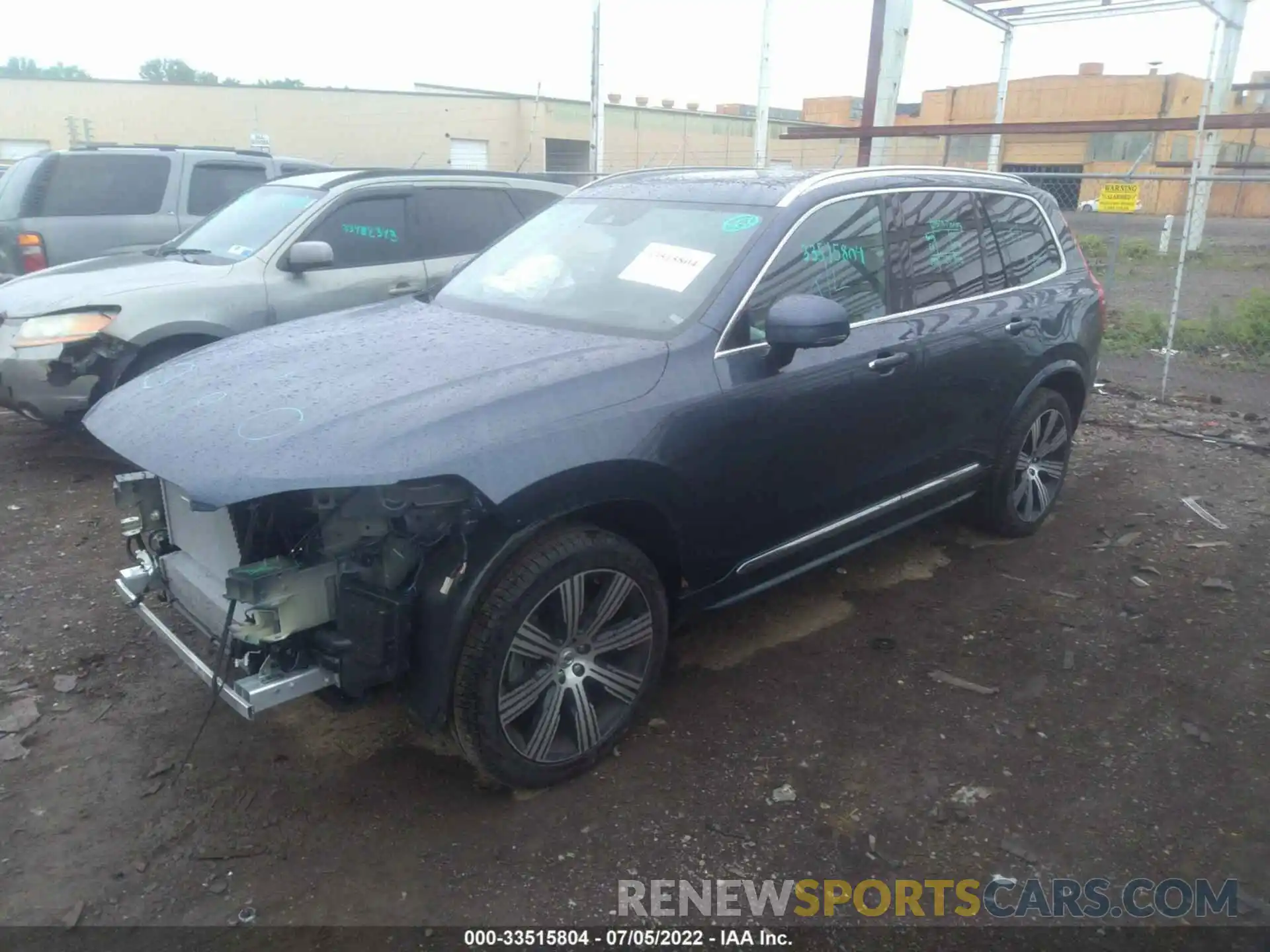 2 Photograph of a damaged car YV4A22PL8N1823168 VOLVO XC90 2022