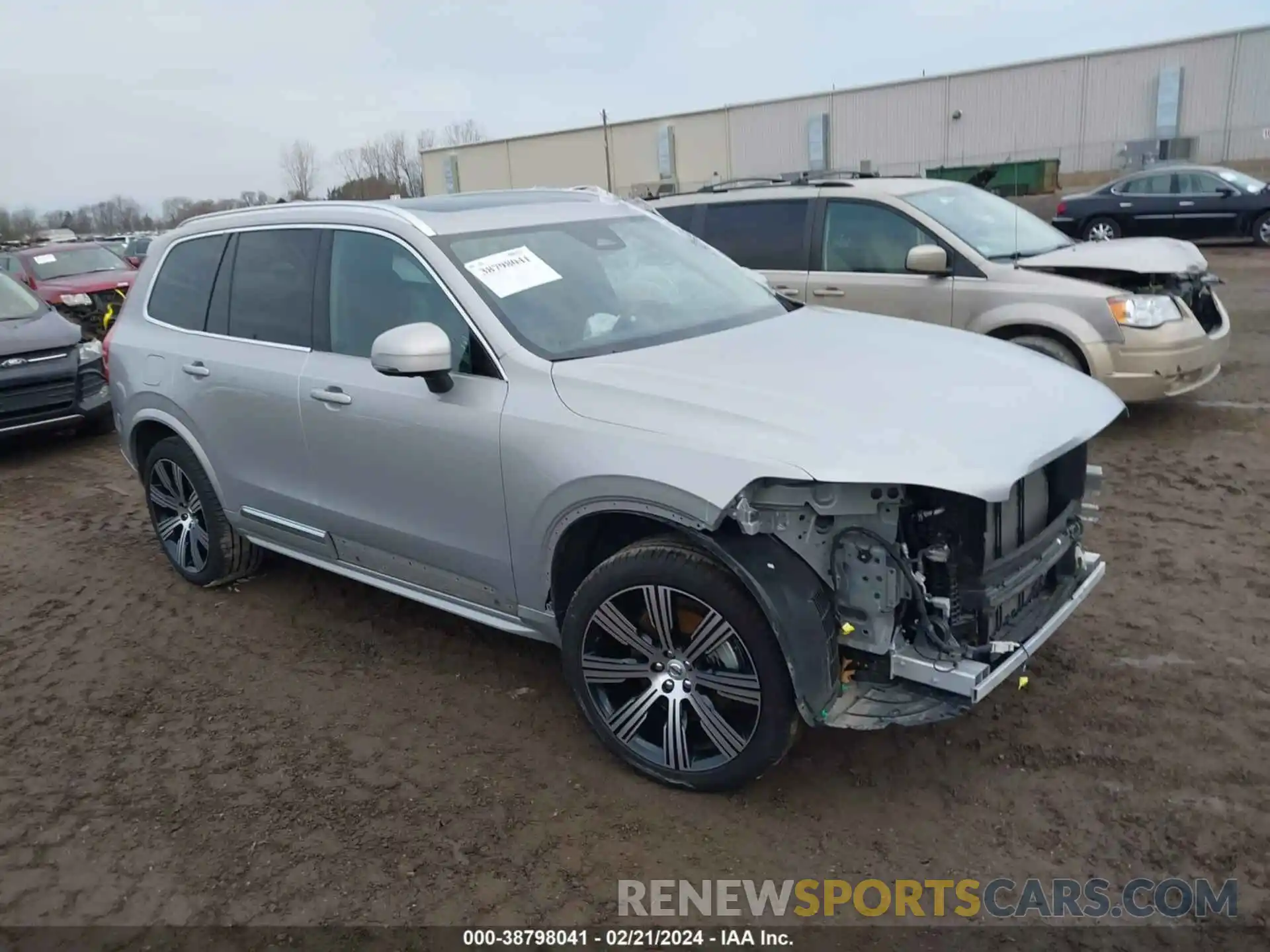 1 Photograph of a damaged car YV4062PA0P1937747 VOLVO XC90 2023