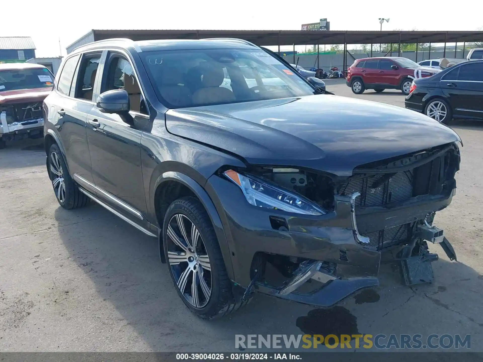 1 Photograph of a damaged car YV4062PA7P1988100 VOLVO XC90 2023