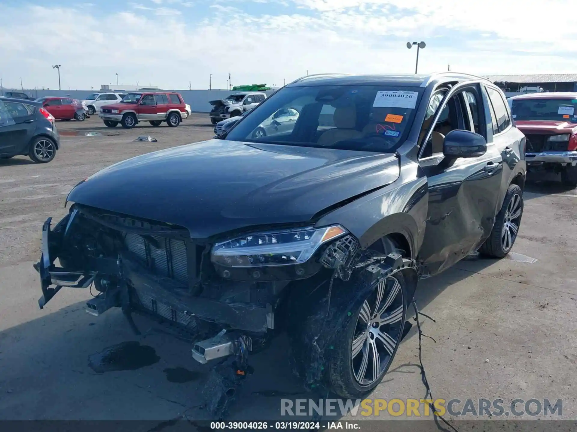 2 Photograph of a damaged car YV4062PA7P1988100 VOLVO XC90 2023