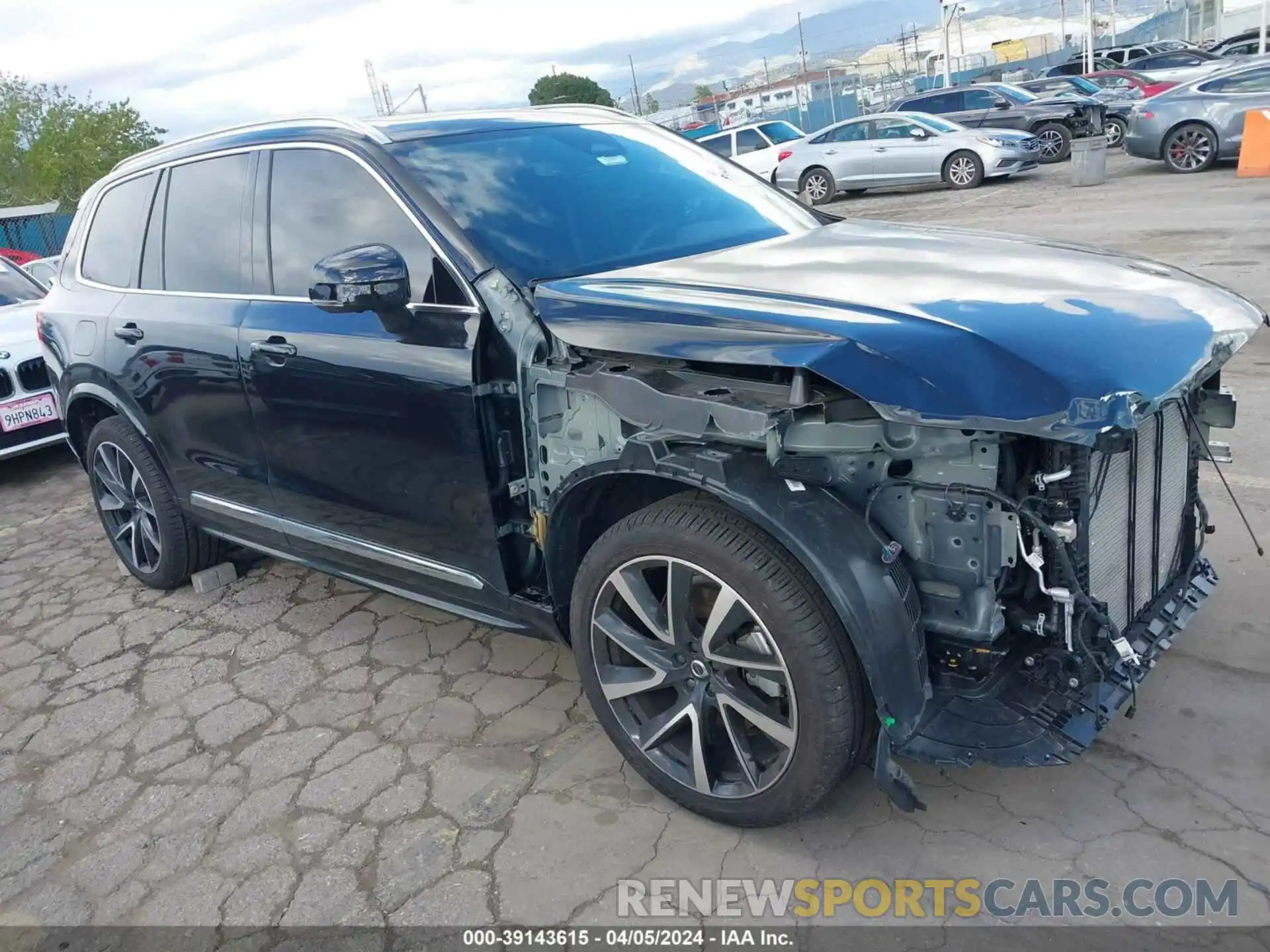 1 Photograph of a damaged car YV4062PE4R1164951 VOLVO XC90 2024