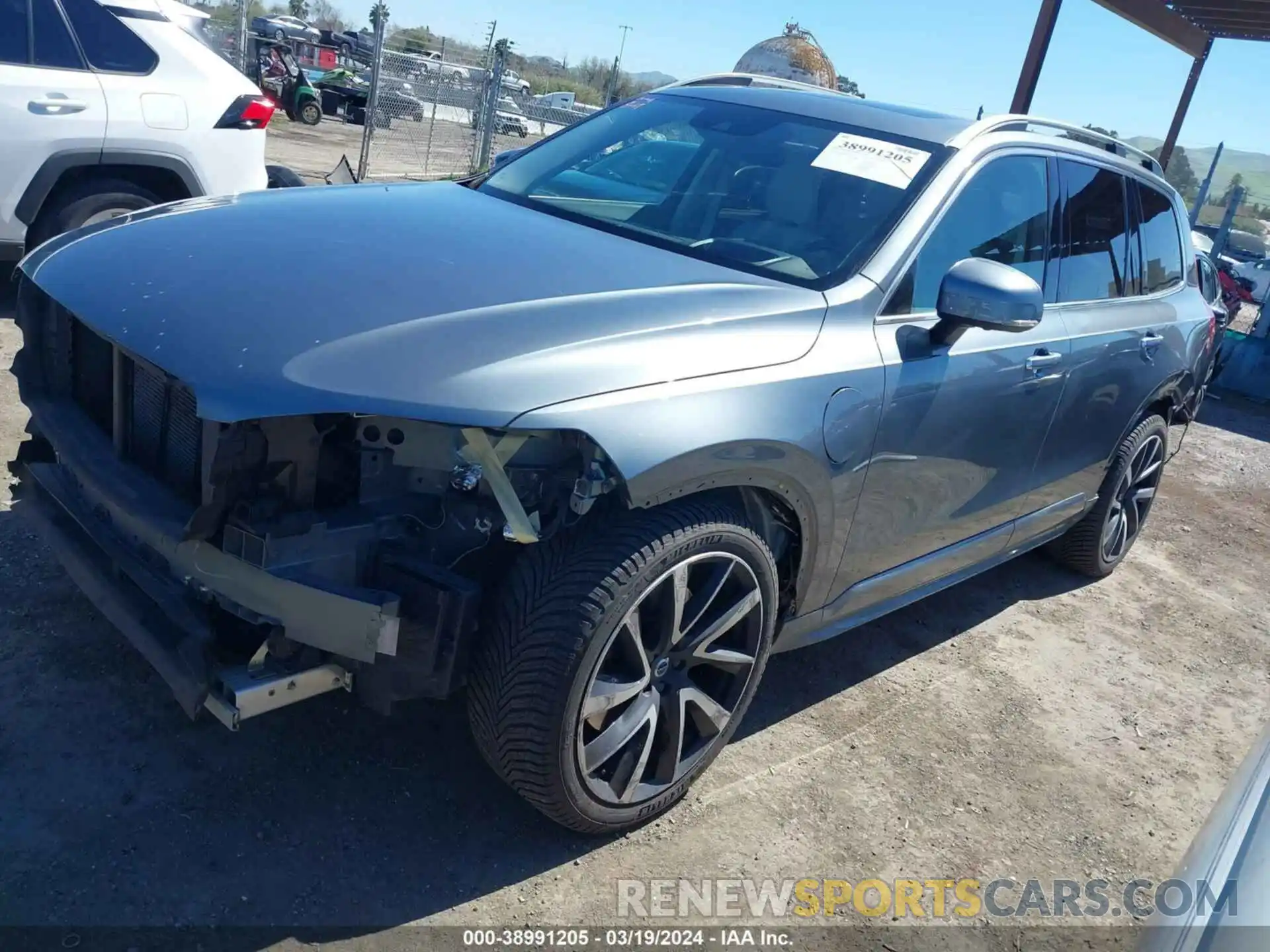 2 Photograph of a damaged car YV4BR0CK1K1464842 VOLVO XC90 HYBRID 2019