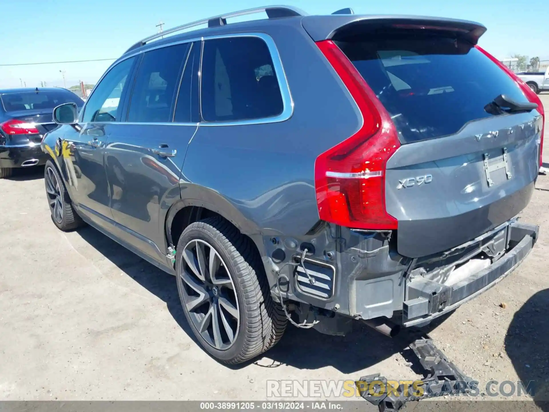 3 Photograph of a damaged car YV4BR0CK1K1464842 VOLVO XC90 HYBRID 2019