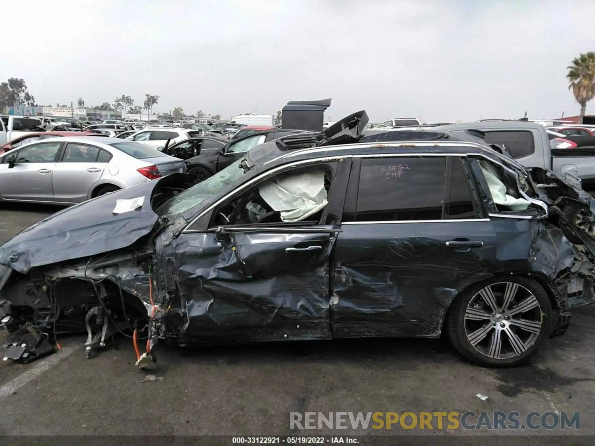 6 Photograph of a damaged car YV4BR0CL7N1812544 VOLVO XC90 RECHARGE 2022