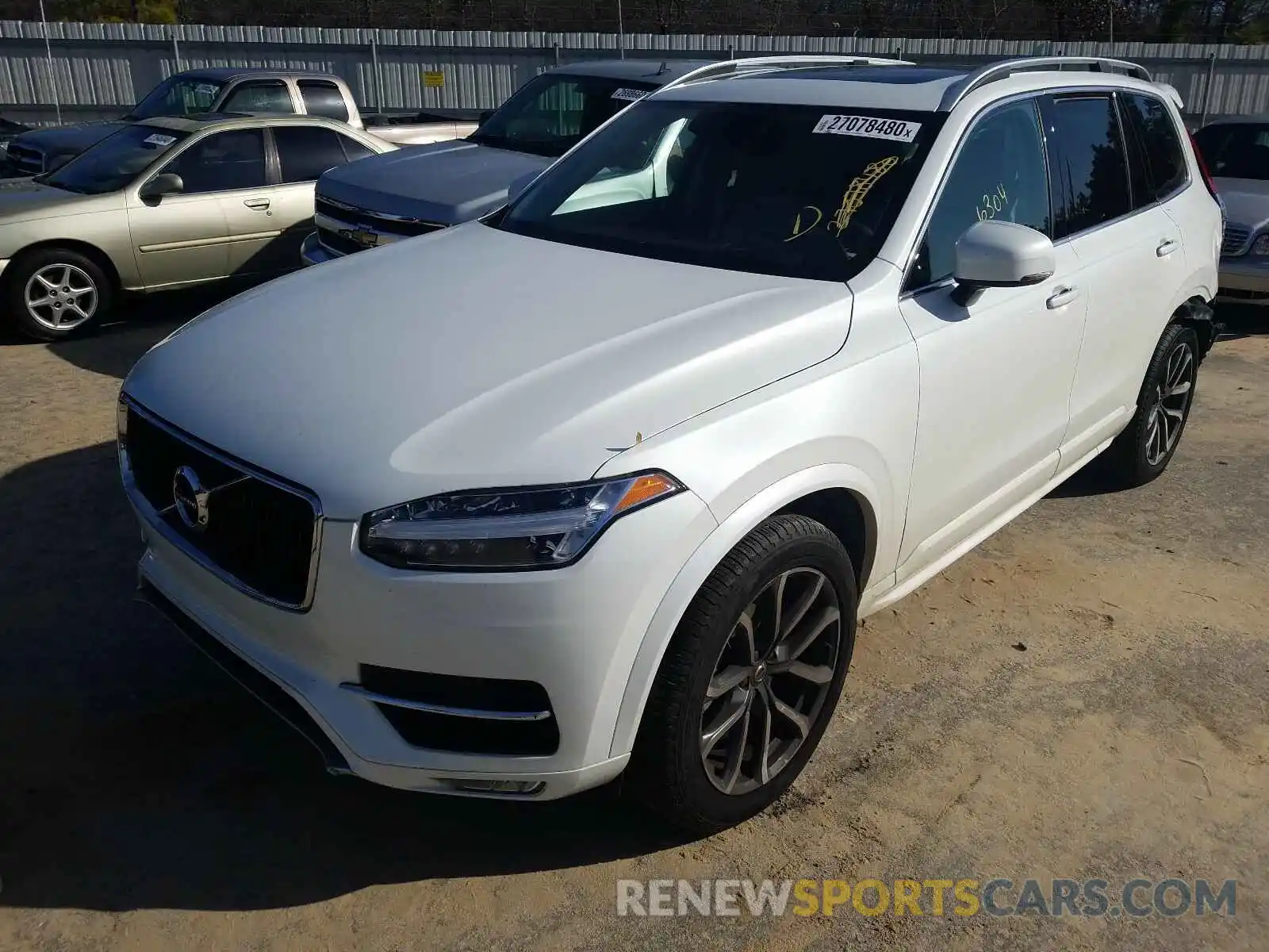 2 Photograph of a damaged car YV4102CK3K1479845 VOLVO XC90 T5 MO 2019