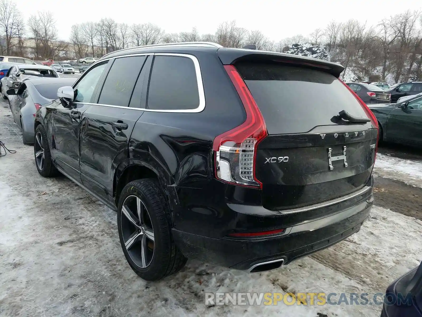 3 Фотография поврежденного автомобиля YV4102PM1K1506486 VOLVO XC90 T5 R- 2019