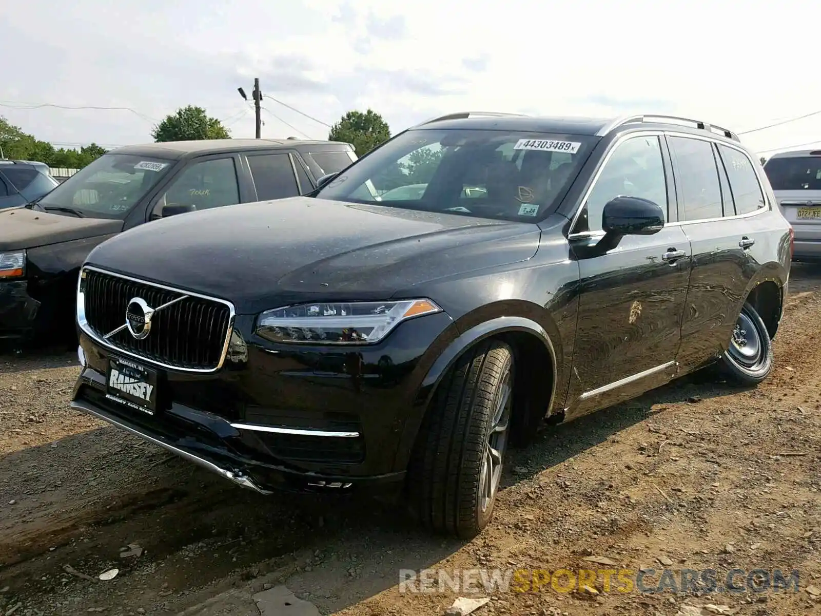 2 Фотография поврежденного автомобиля YV4A22PK7K1480954 VOLVO XC90 T6 2019