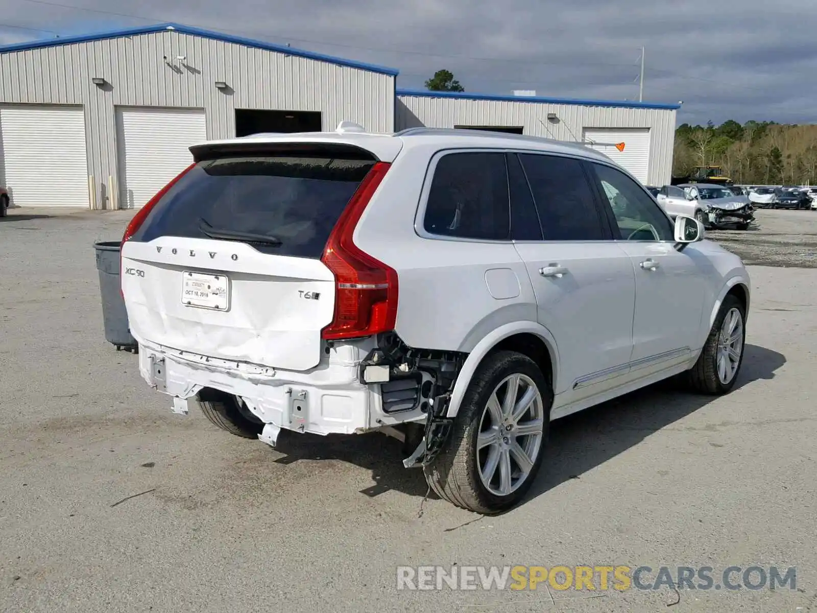 4 Photograph of a damaged car YV4A22PL1K1429409 VOLVO XC90 T6 2019