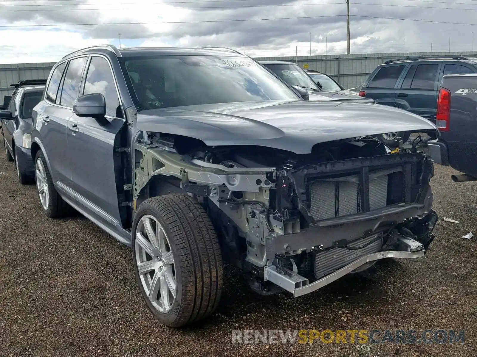 1 Photograph of a damaged car YV4A22PL4K1449038 VOLVO XC90 T6 2019