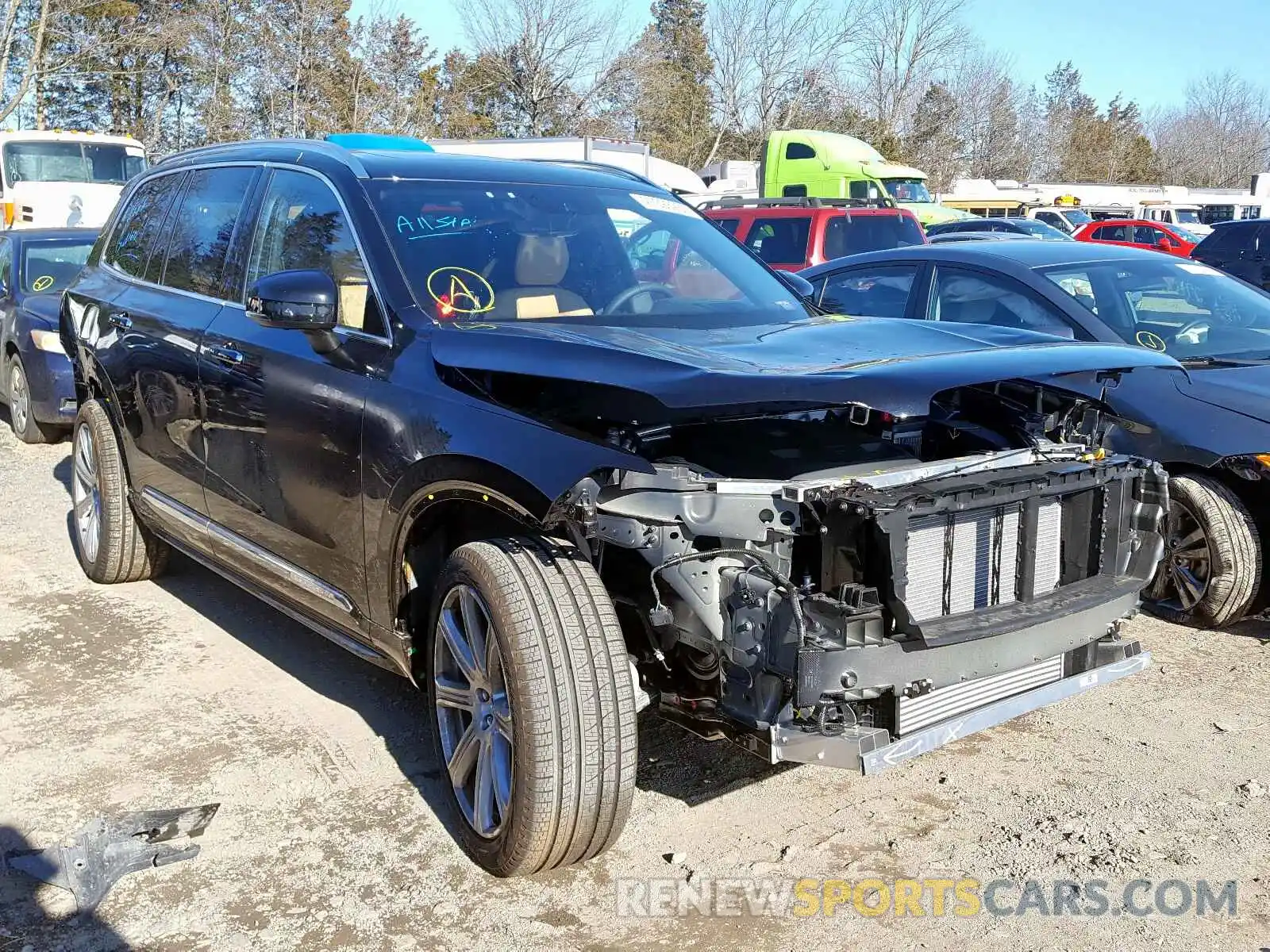 1 Photograph of a damaged car YV4A22PL4K1511795 VOLVO XC90 T6 IN 2019