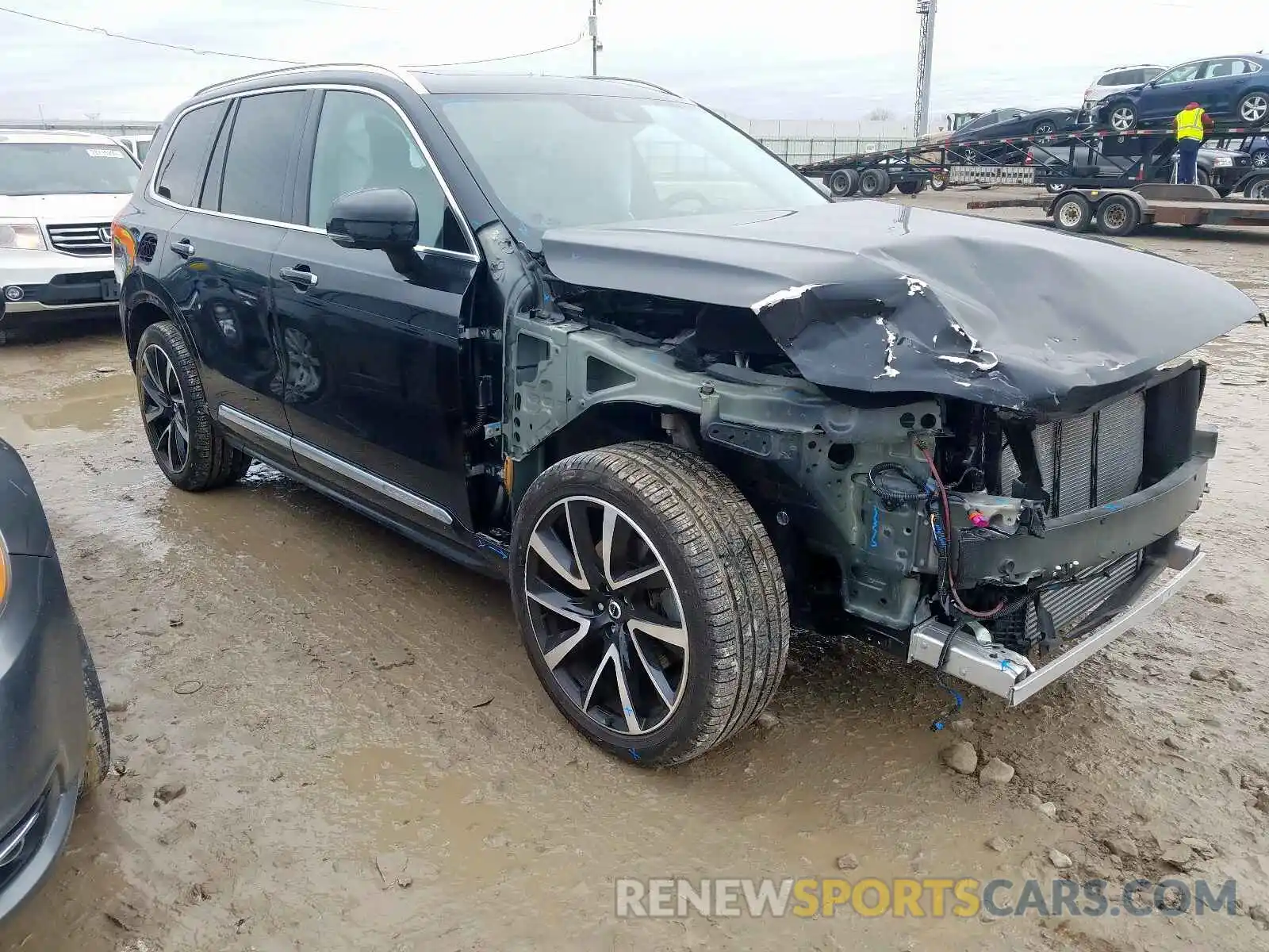 1 Photograph of a damaged car YV4A22PL5K1431891 VOLVO XC90 T6 IN 2019