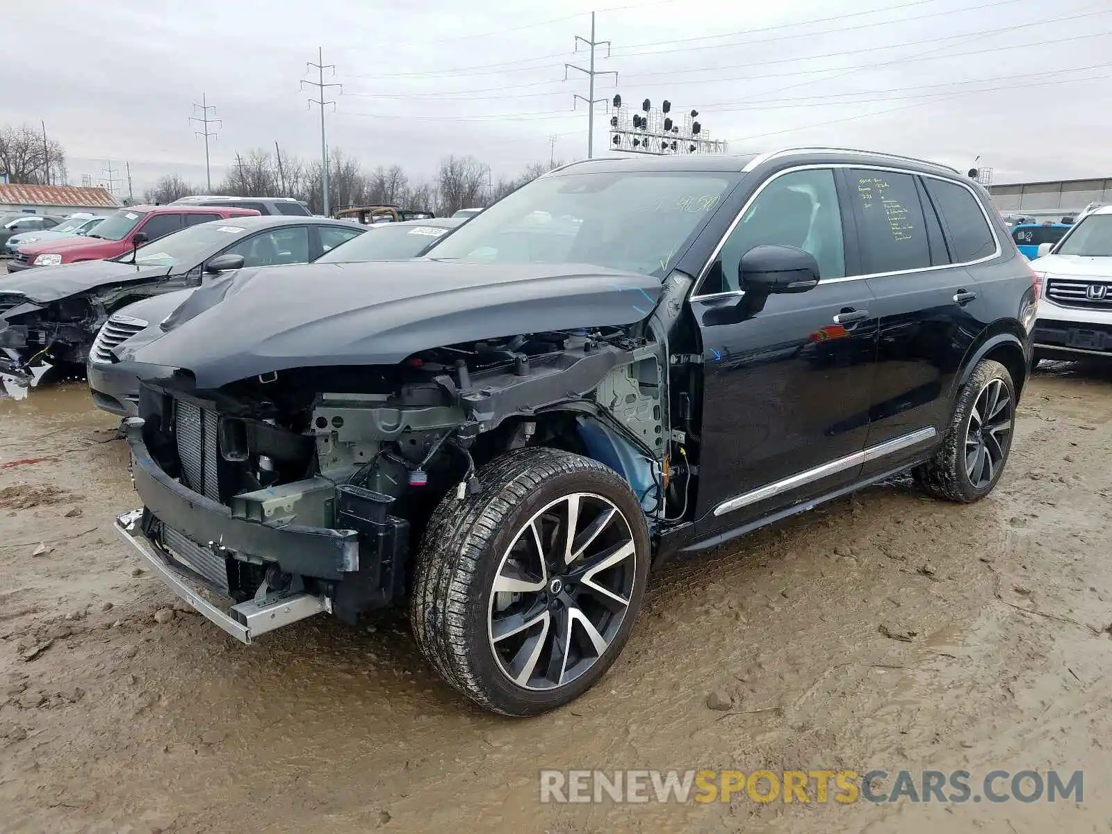 2 Photograph of a damaged car YV4A22PL5K1431891 VOLVO XC90 T6 IN 2019