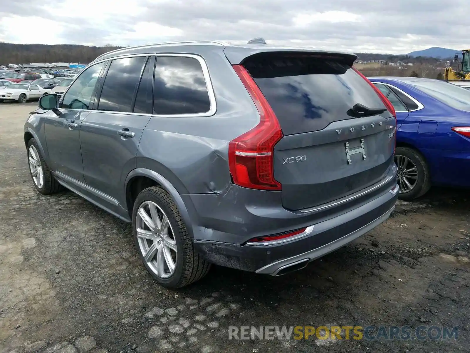 3 Фотография поврежденного автомобиля YV4A22PL5K1442843 VOLVO XC90 T6 IN 2019