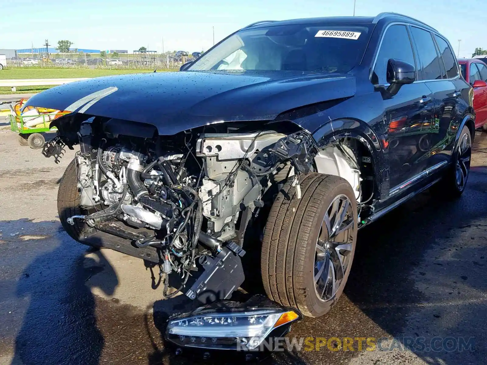 2 Photograph of a damaged car YV4A22PL5K1491931 VOLVO XC90 T6 IN 2019